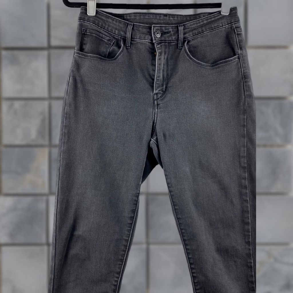 Levi's Levi's Jeans Womens 30 Black High Rise Skinny Stretch Denim Dark Wash 30x26 Pants Regular Ladies Size 30" / US 8 / IT 44 - 1 Thumbnail