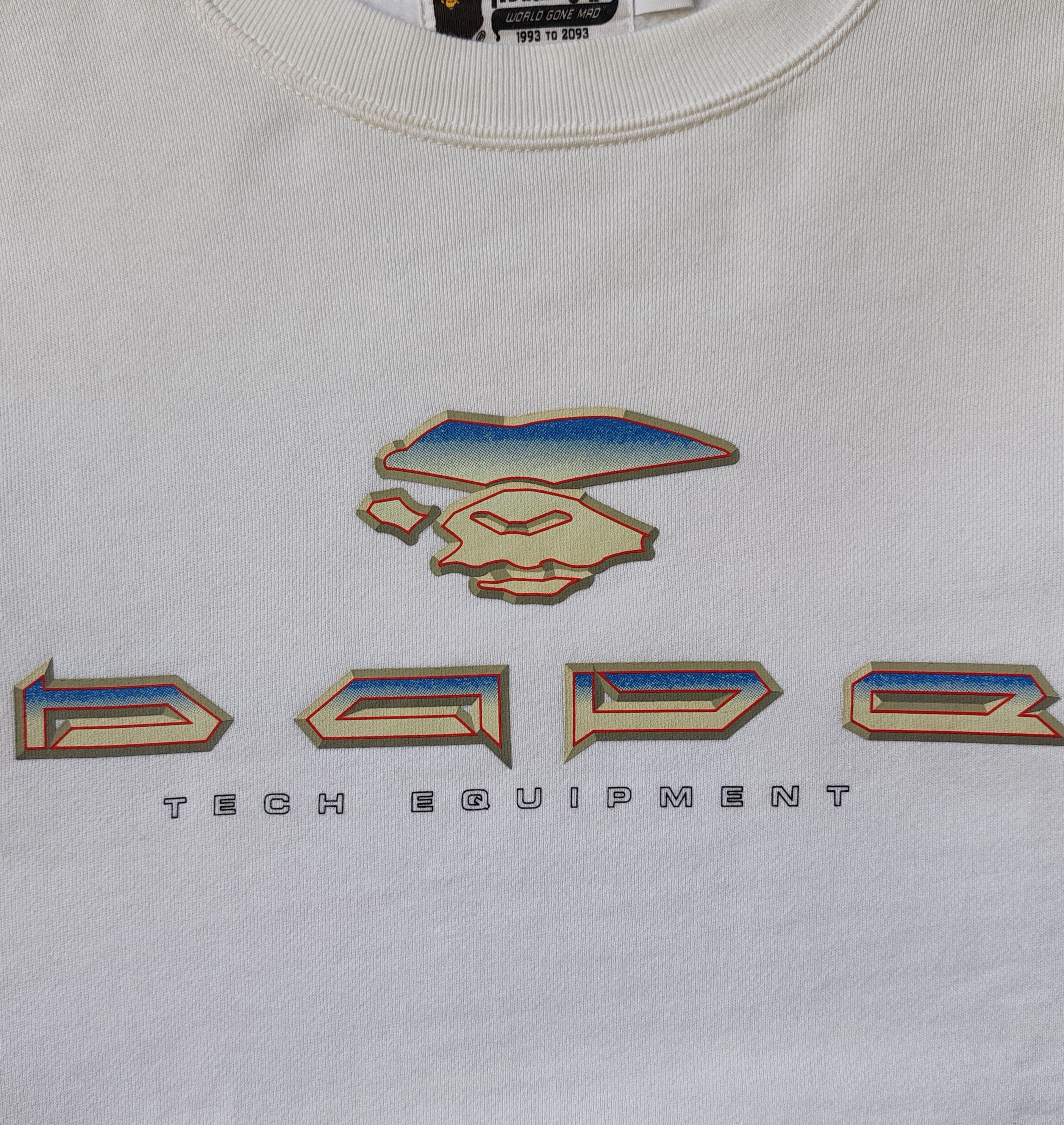 Bape Bathing Ape Tech Equipment BAPE Sweatshirt size Small Size US S / EU 44-46 / 1 - 5 Thumbnail