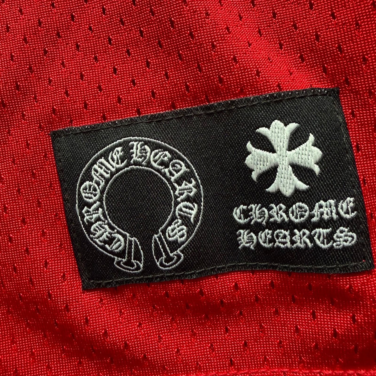 Chrome Hearts Chrome Hearts x Matty Boy Form L/S Mesh Jersey Red Size US L / EU 52-54 / 3 - 8 Thumbnail