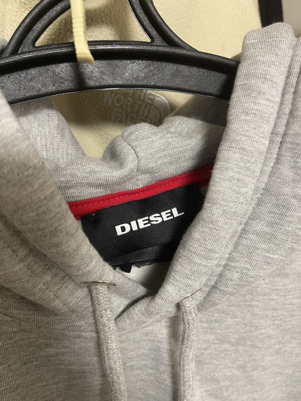 Diesel Diesel Deconstructed Peel-Off Graphic Logo Fleece Hoodie Size US XL / EU 56 / 4 - 10 Thumbnail