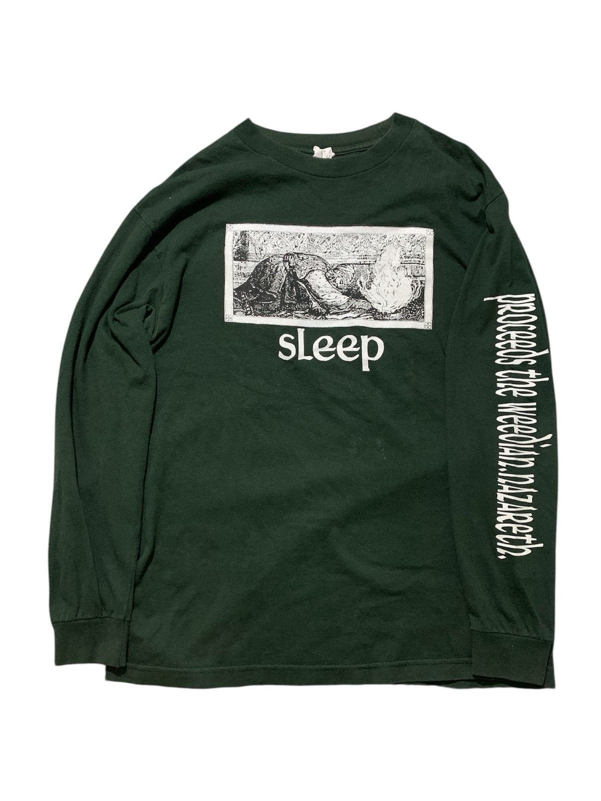 Band Tees × Vintage 2000s Vintage Sleep Band Proceeds The Weedian Nazareth Shirt Size US M / EU 48-50 / 2 - 1 Thumbnail