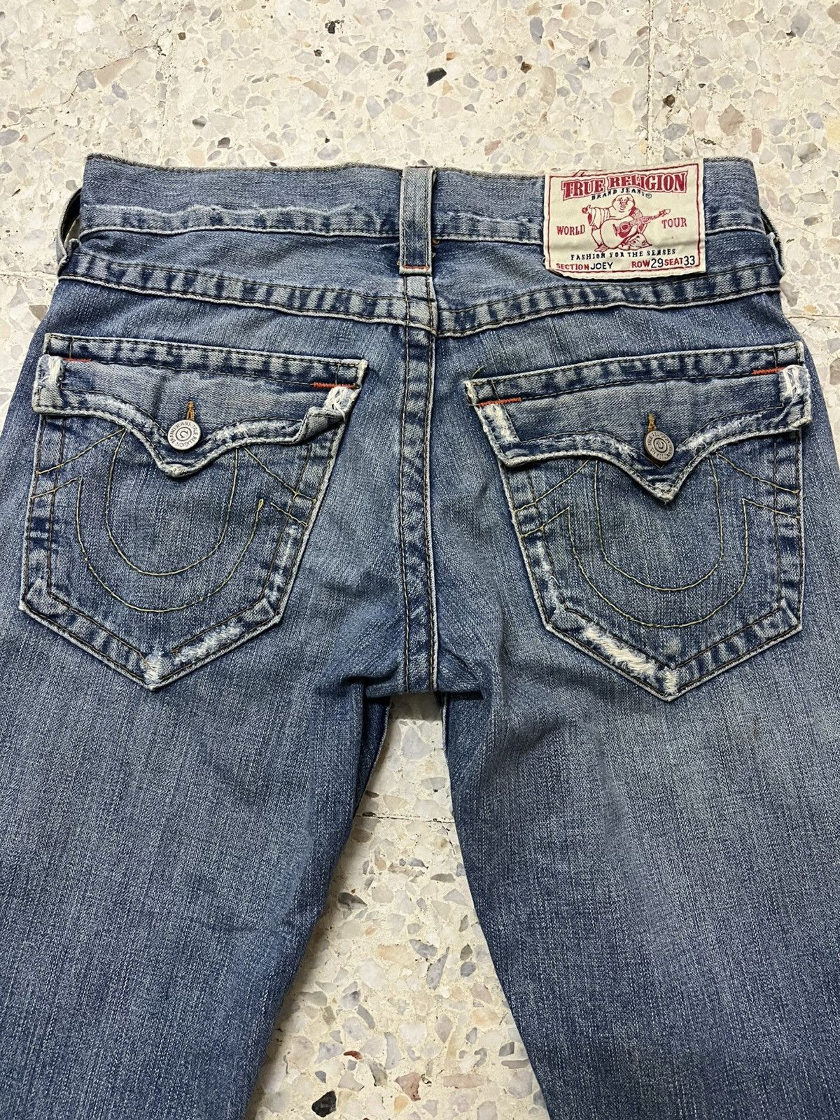 True Religion Vintage true religion bootcut distressed denim Size US 32 / EU 48 - 10 Thumbnail