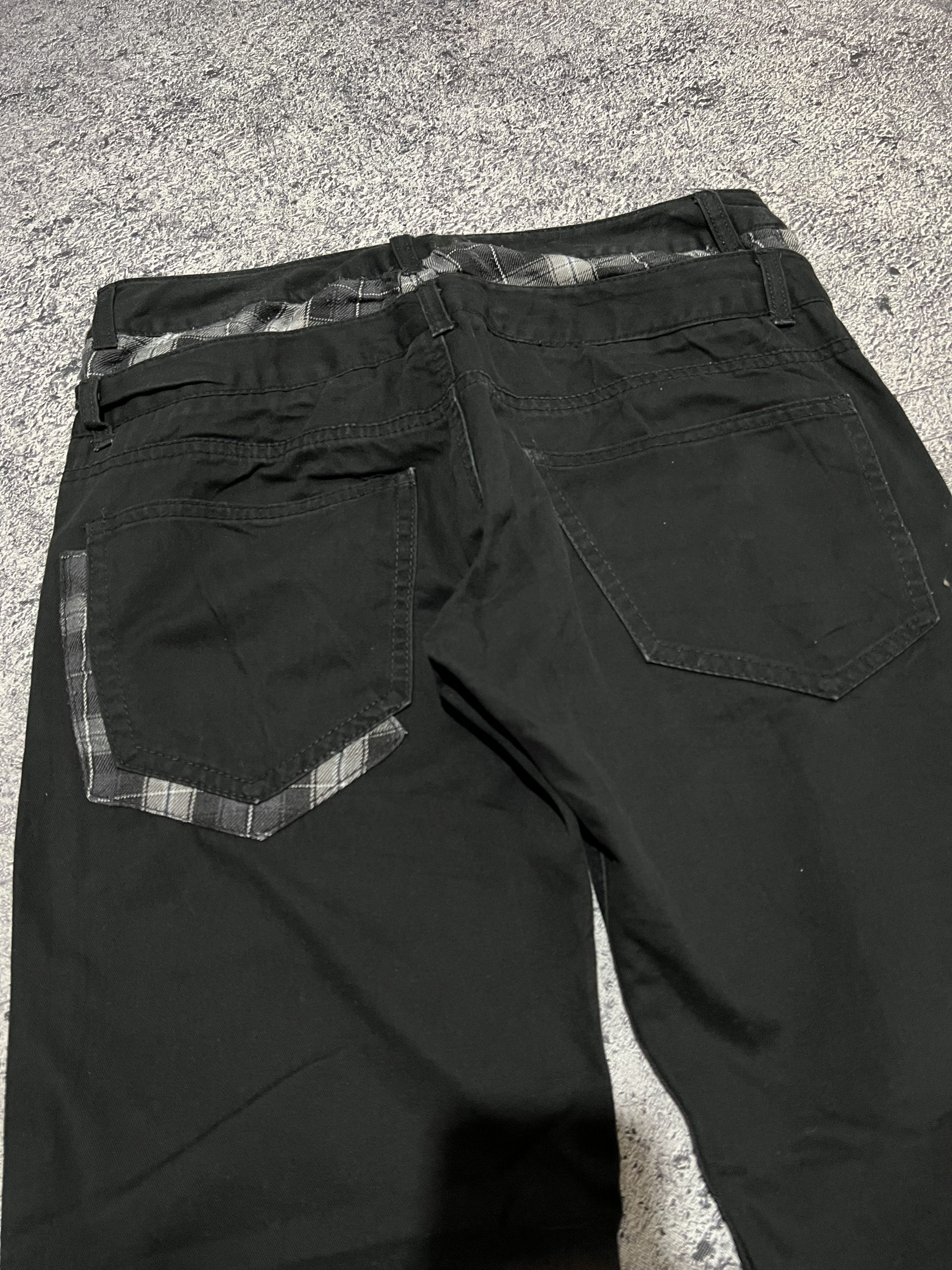 Comme des Garcons 2000s Archival Japanese Double Waist Baggy y2k style Size US 32 / EU 48 - 4 Thumbnail