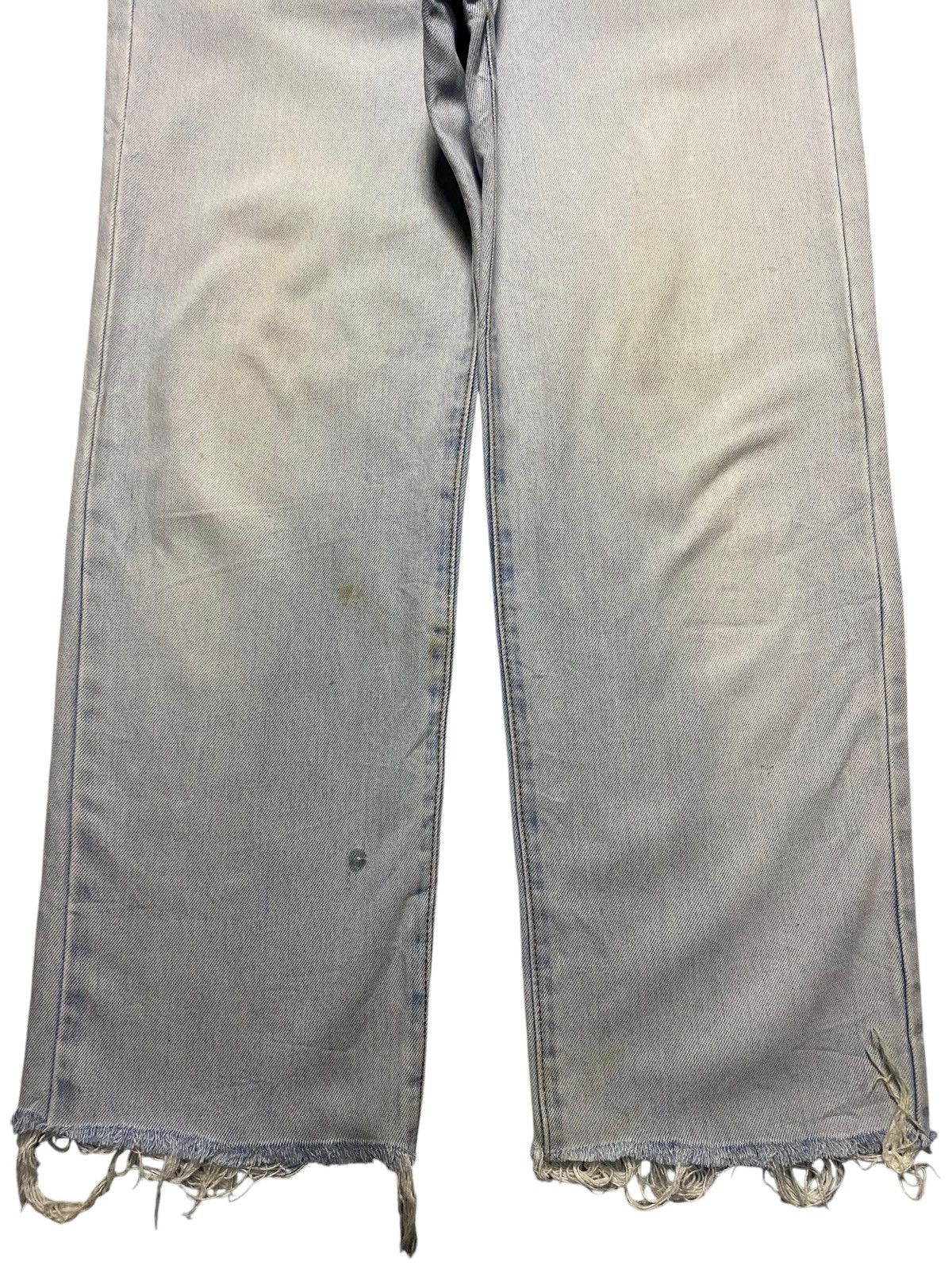 Edwin Vintage Japanese Brand Edwin Light Faded Wash Frayer Jeans Size US 30 / EU 46 - 5 Thumbnail