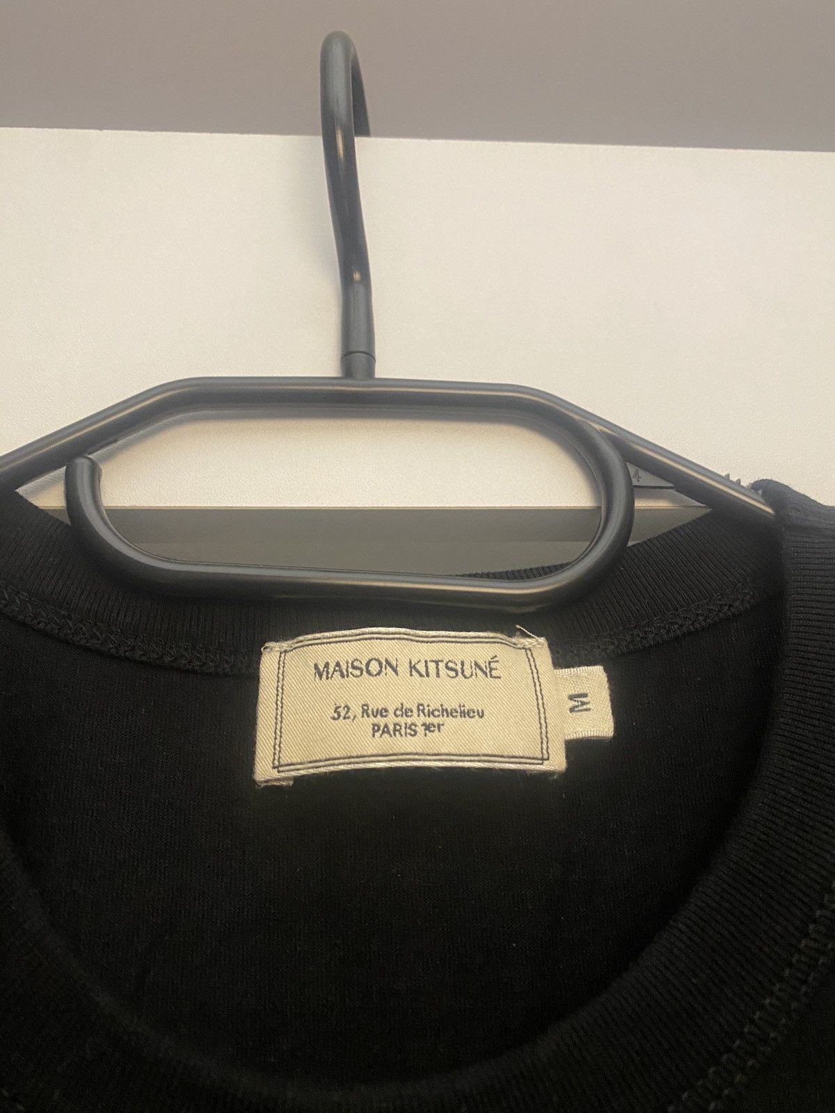 Maison Kitsune Maison kitsune big logo tee Size US M / EU 48-50 / 2 - 2 Thumbnail