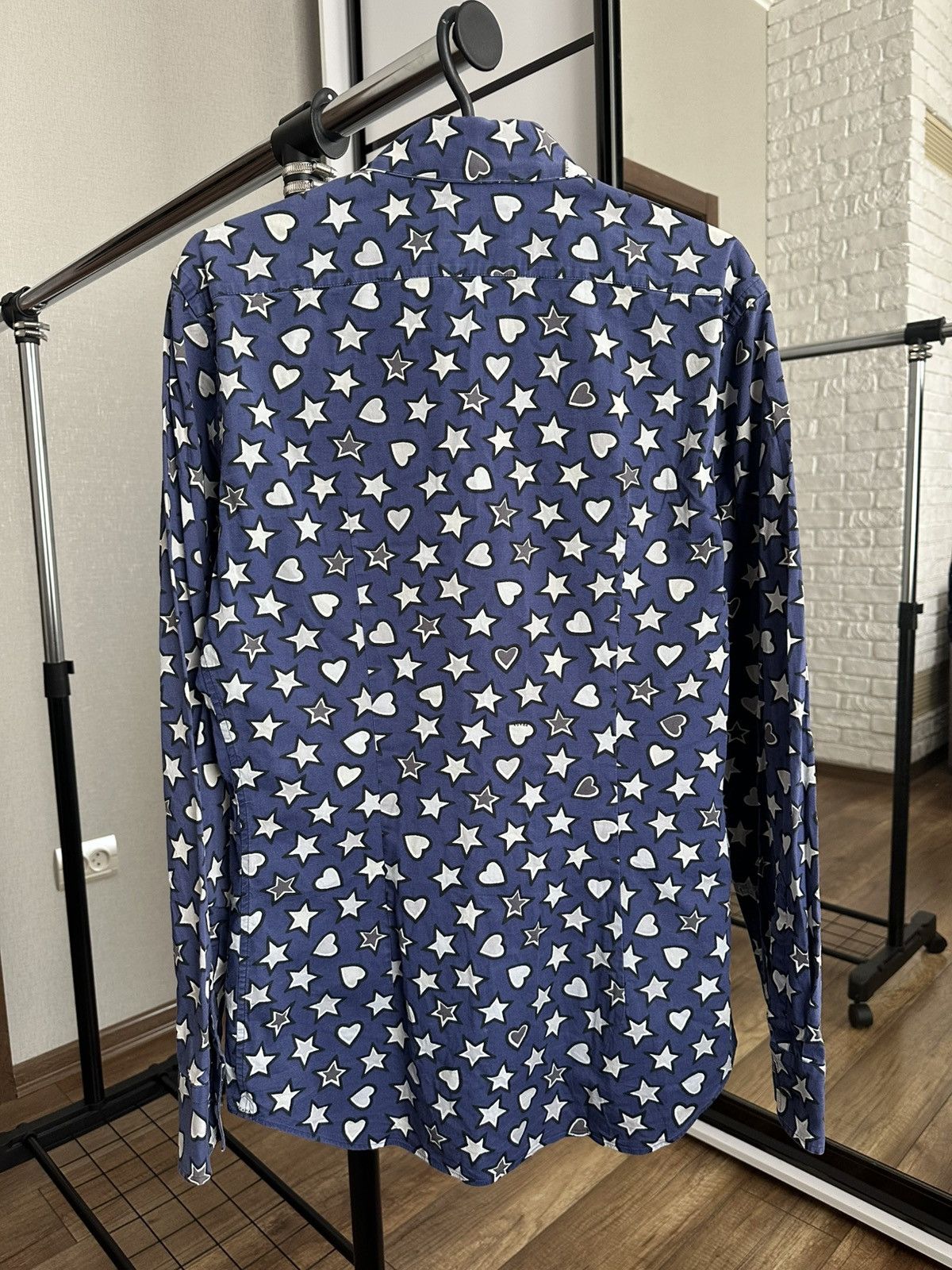 Prada Prada Logo Shirt Button Up Long Sleeve Size US M / EU 48-50 / 2 - 4 Thumbnail