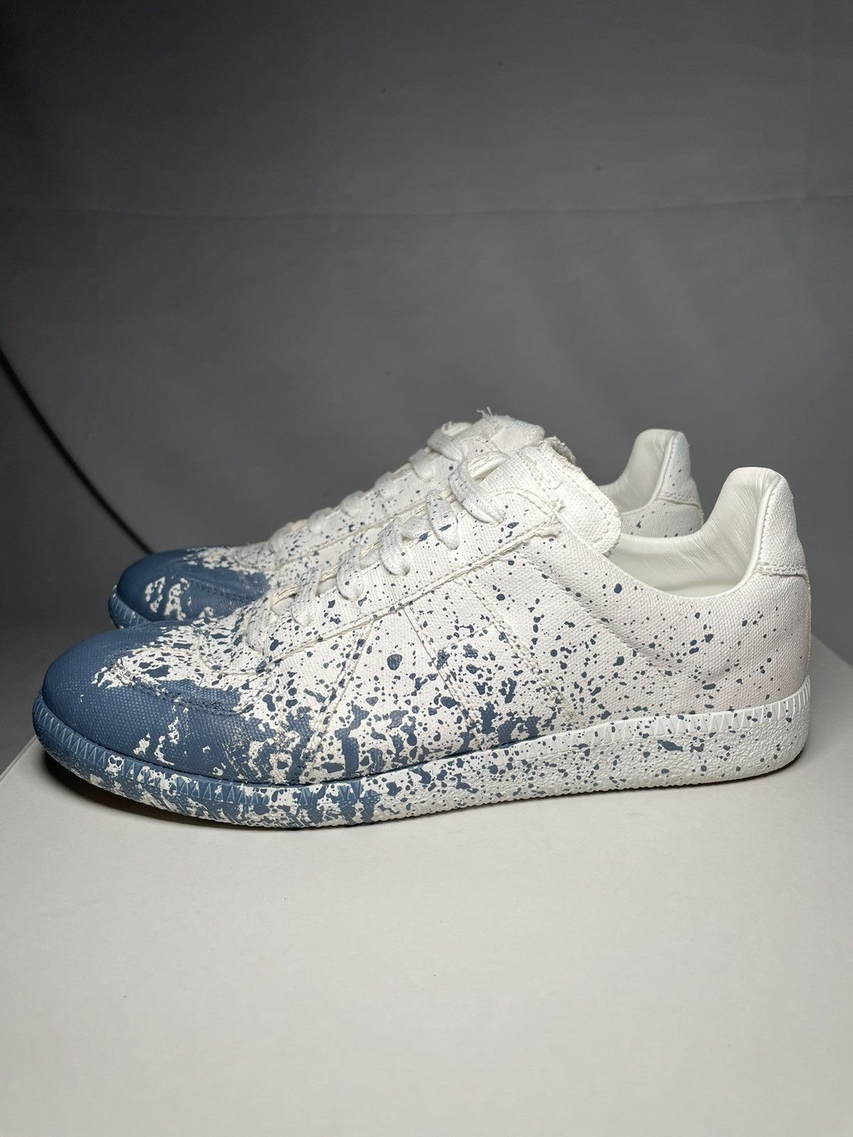 Maison Margiela Maison Margiela Gat Paint Splatter Sneakers Size US 8 / IT 38 - 5 Thumbnail