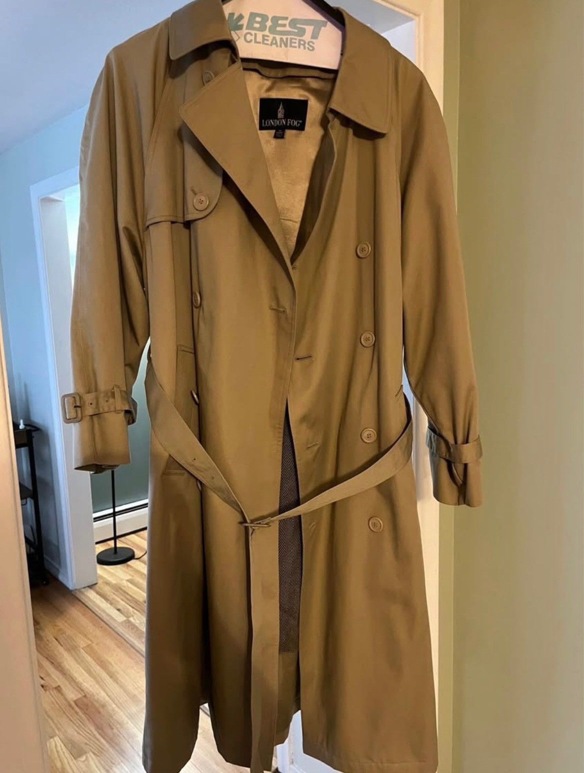 London Fog Double-Breasted Trench Coat Size US S / EU 44-46 / 1 - 1 Thumbnail
