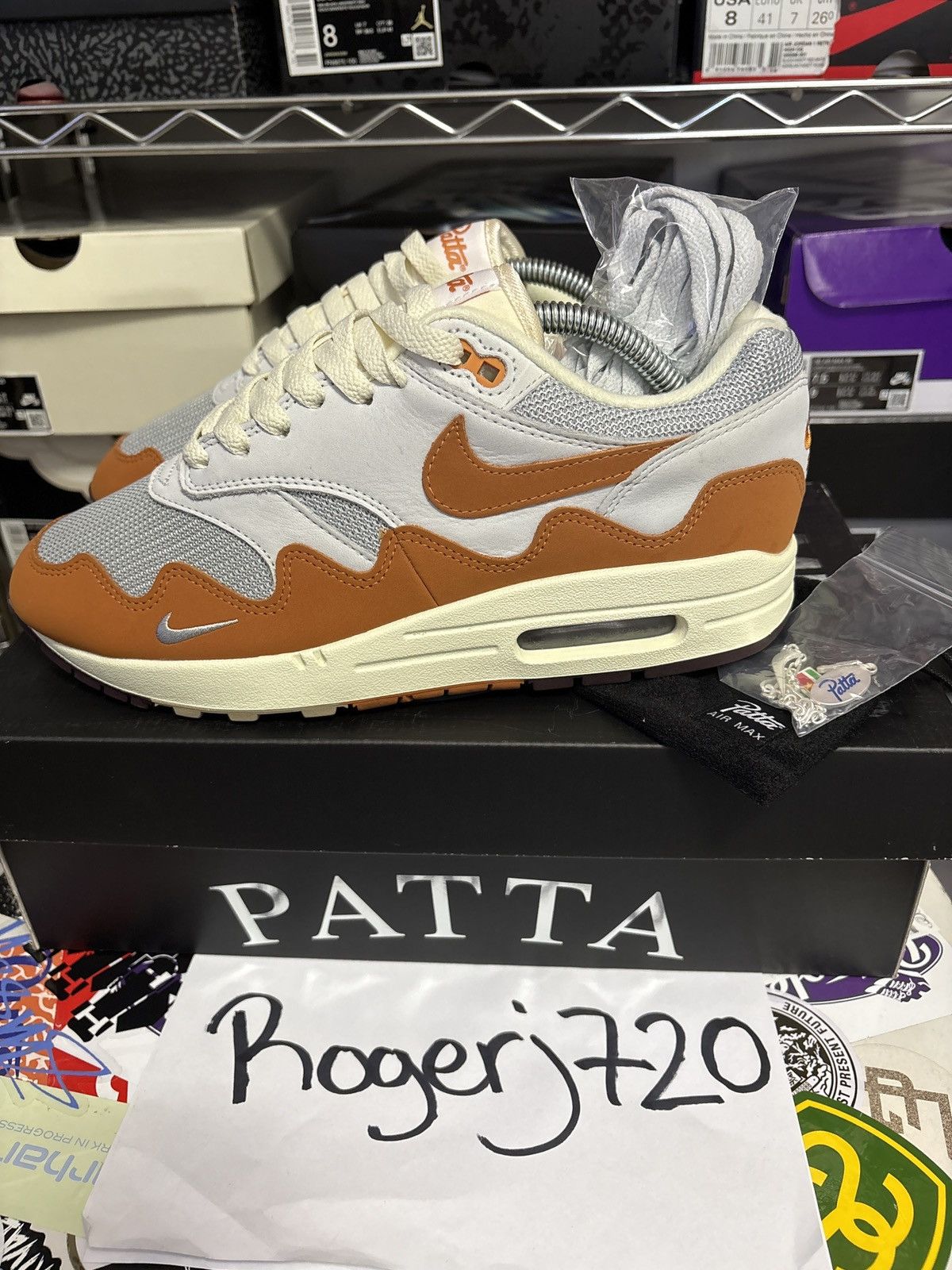 Nike × Patta Air Max 1 Patta Waves Monarch Size US 8 / EU 41 - 9 Thumbnail