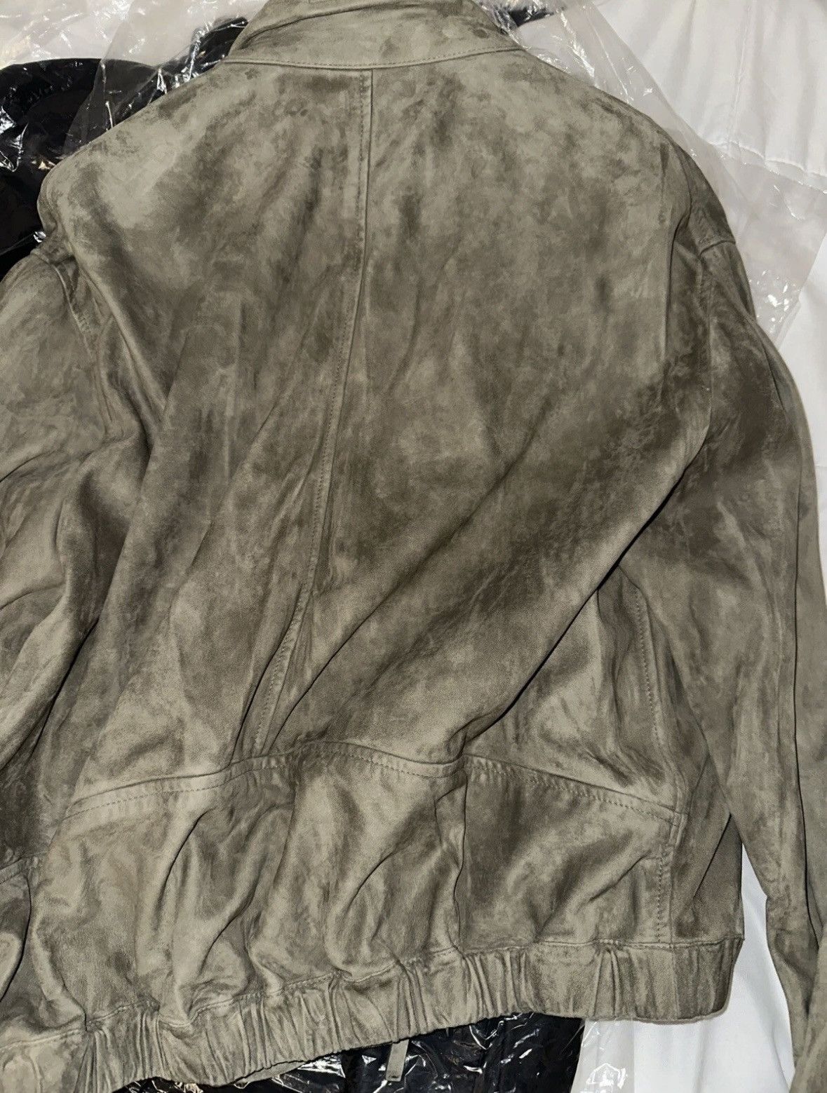 Giorgio Armani Giorgio Armani Blouson Jacket Leather Suede Material Size US M / EU 48-50 / 2 - 5 Thumbnail