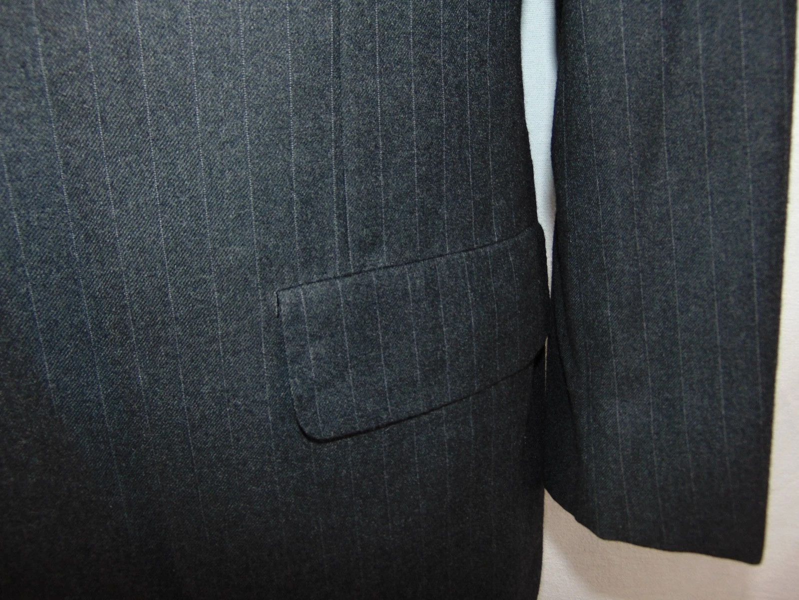 Oxxford Clothes Oxxford Rare Editions Suit 40T Chicago Handmade USA Size 40L - 7 Thumbnail