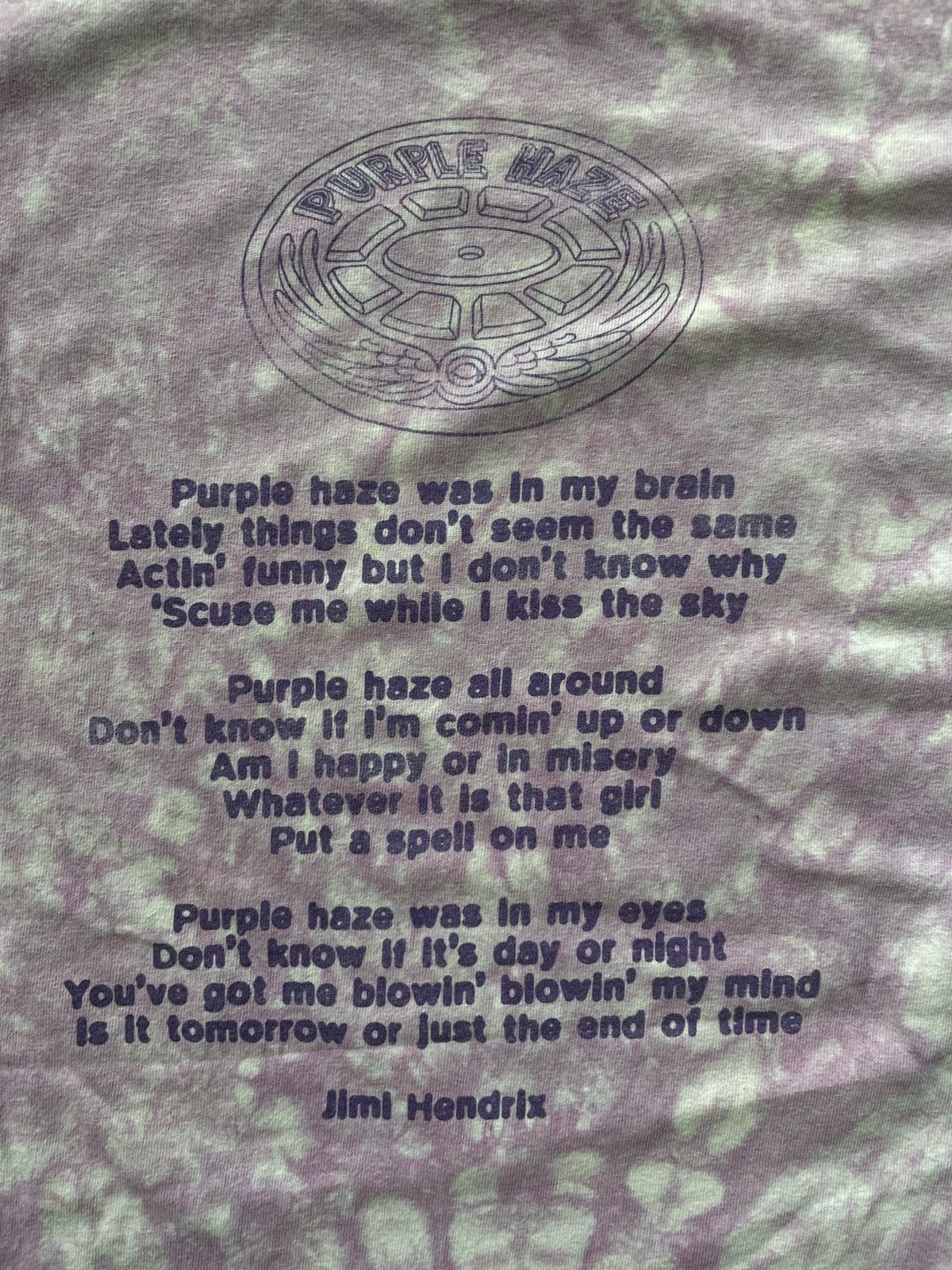 Band Tees × Delta × Vintage Vintage 1997 Jimi Hendrix New York “PURPLE HAZE” Band Tees Size US M / EU 48-50 / 2 - 5 Thumbnail
