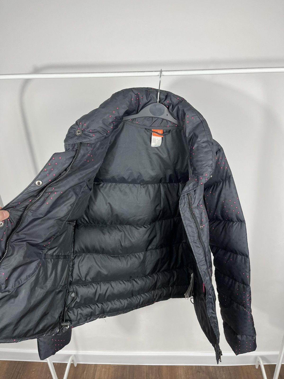 Nike Nike Athletic Dept Black Puffer Jacket Polka Dot Size S Size S / US 4 / IT 40 - 9 Thumbnail