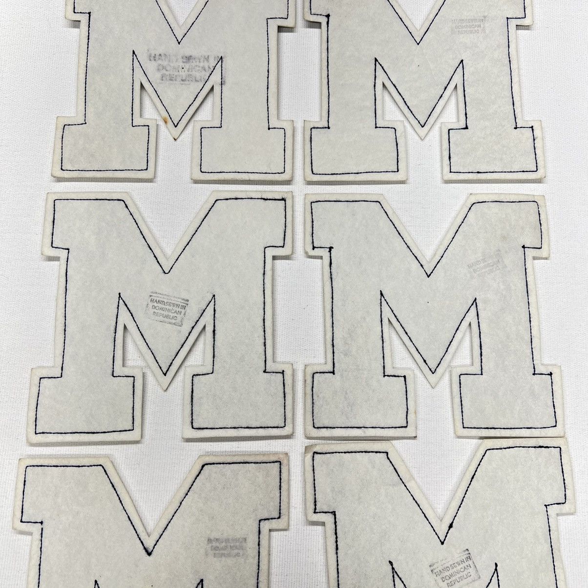 Vintage Letterman Varsity Patch Letter M Blue Chenille Felt Sports Size ONE SIZE - 7 Thumbnail