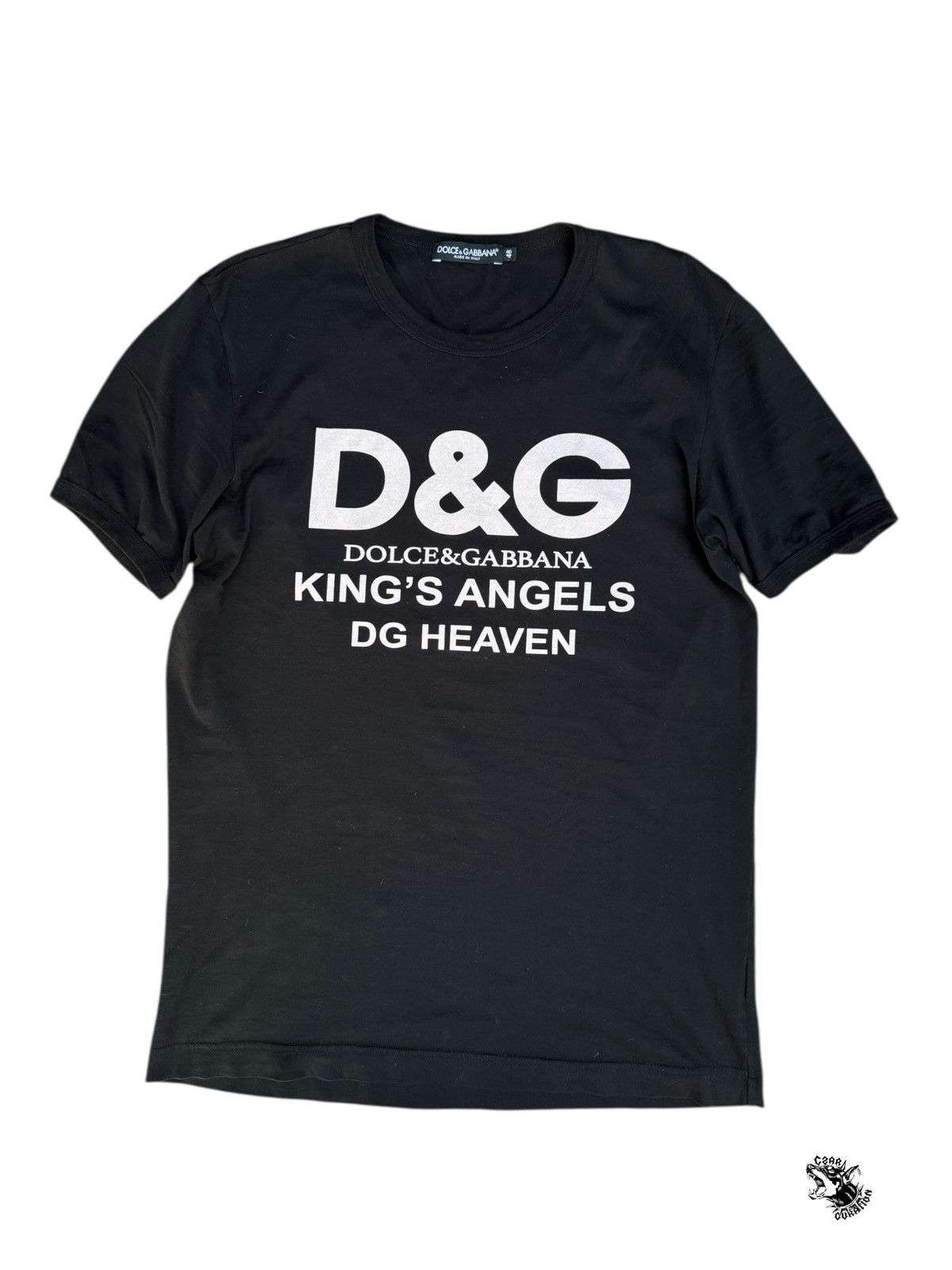 Dolce and Gabbana logo t shirt