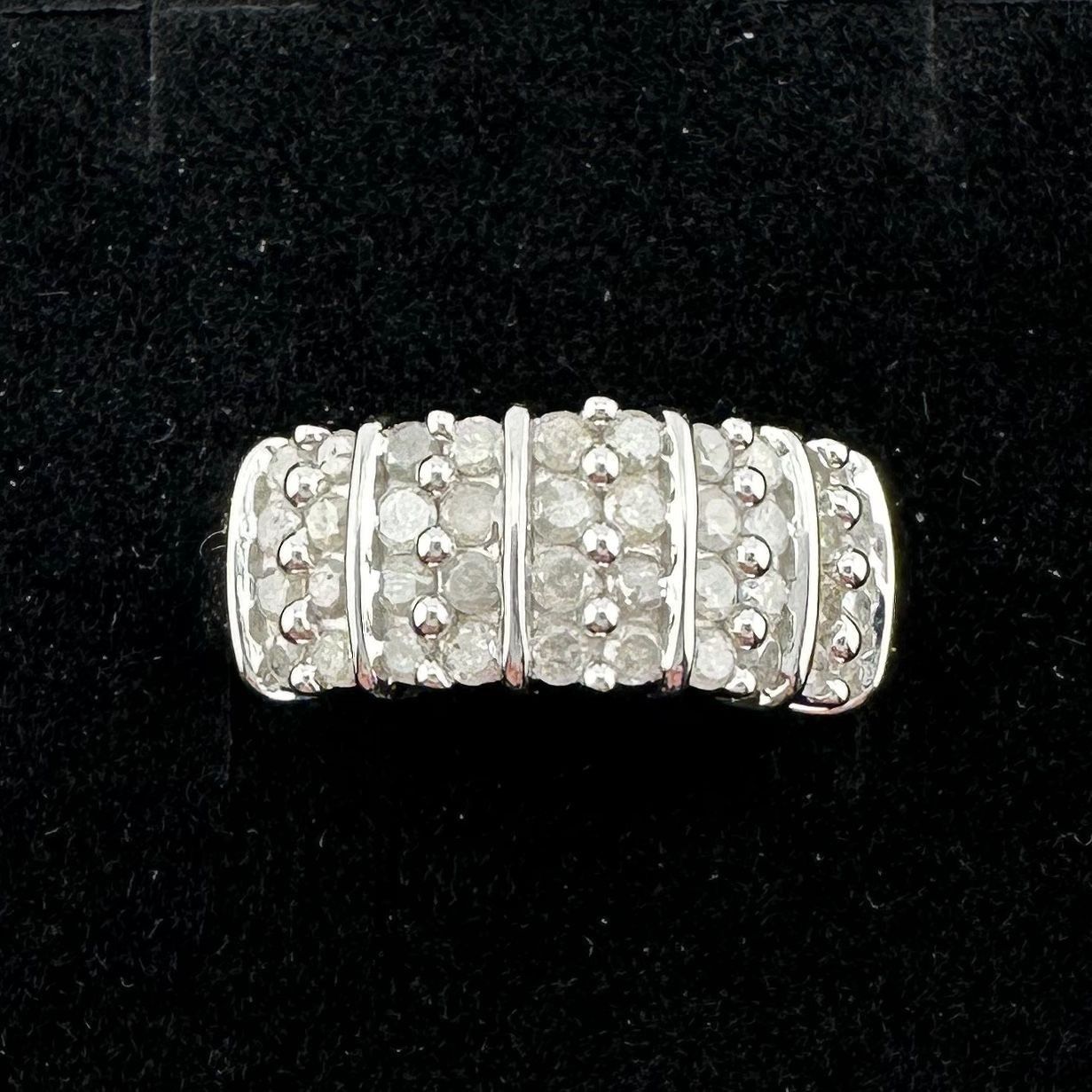 Other Elegant Channel Set 1 carat Natural Diamond Anniversary Ring Size ONE SIZE - 19 Thumbnail