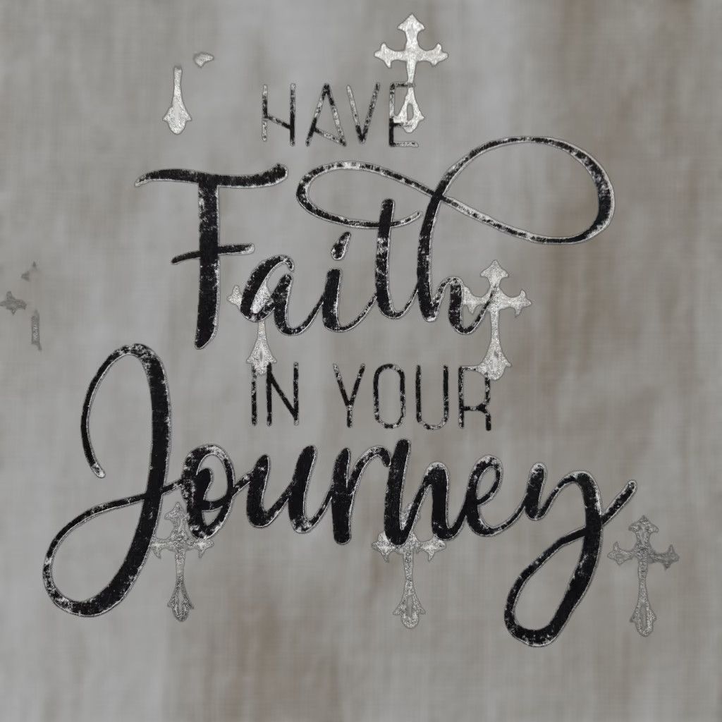 Vintage VINTAGE Christian Message T-Shirt Woman Small Have Faith in Your Journey White Short Sleeve Crew Neck Modern Size S / US 4 / IT 40 - 1 Thumbnail