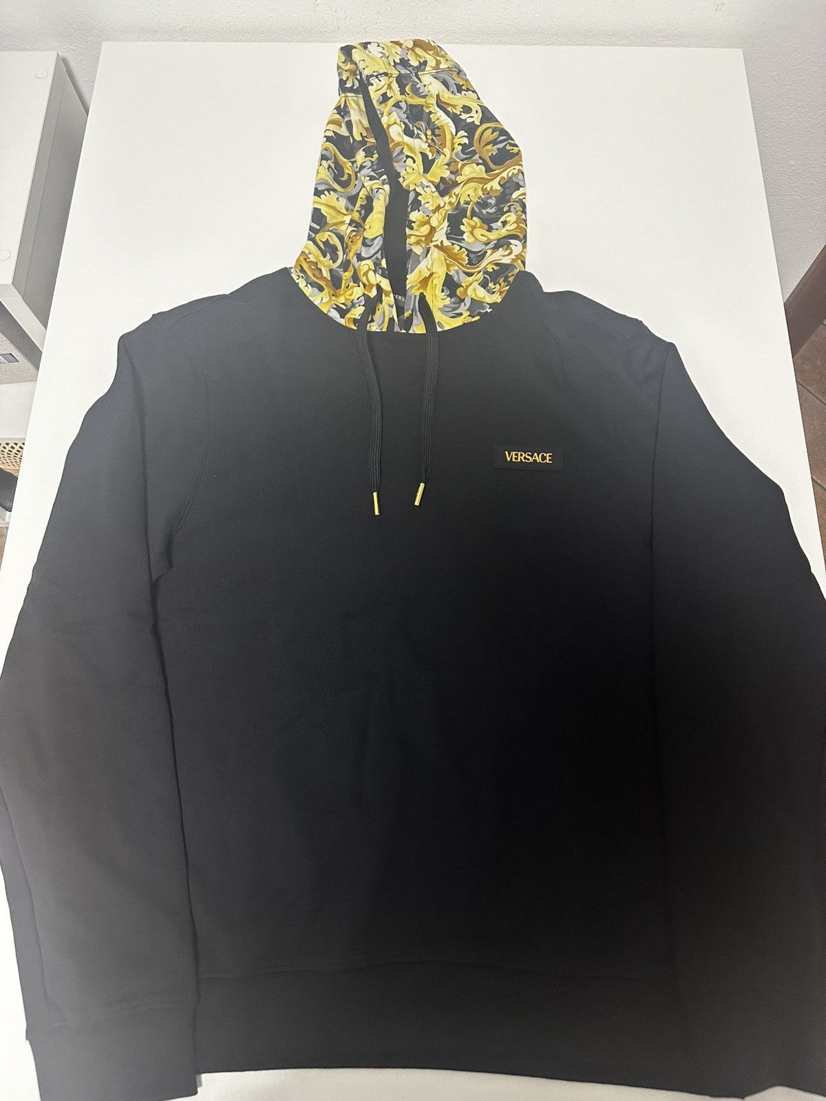 Versace Versace Black Hoodie Size US XXL / EU 58 / 5 - 2 Thumbnail