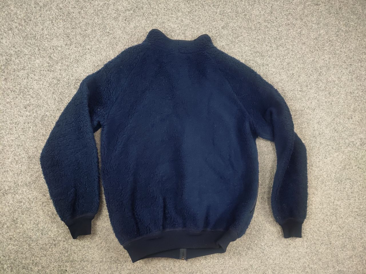Helly Hansen Vintage 80s Helly Hansen Deep Pile Sherpa Fleece Navy Jacket Size US M / EU 48-50 / 2 - 9 Thumbnail