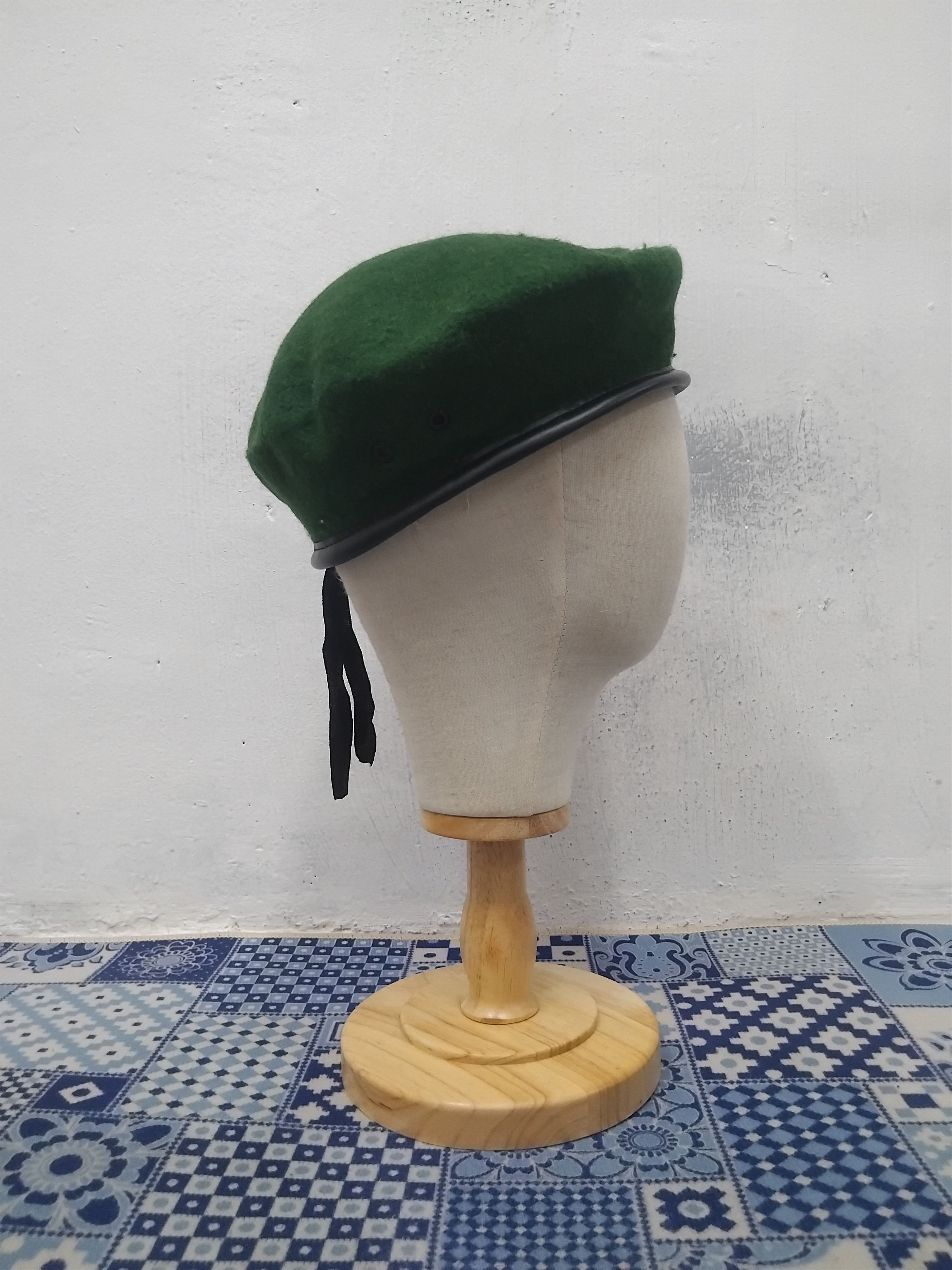 PPFM Military green colour style in France beret Size 38 - 6 Thumbnail