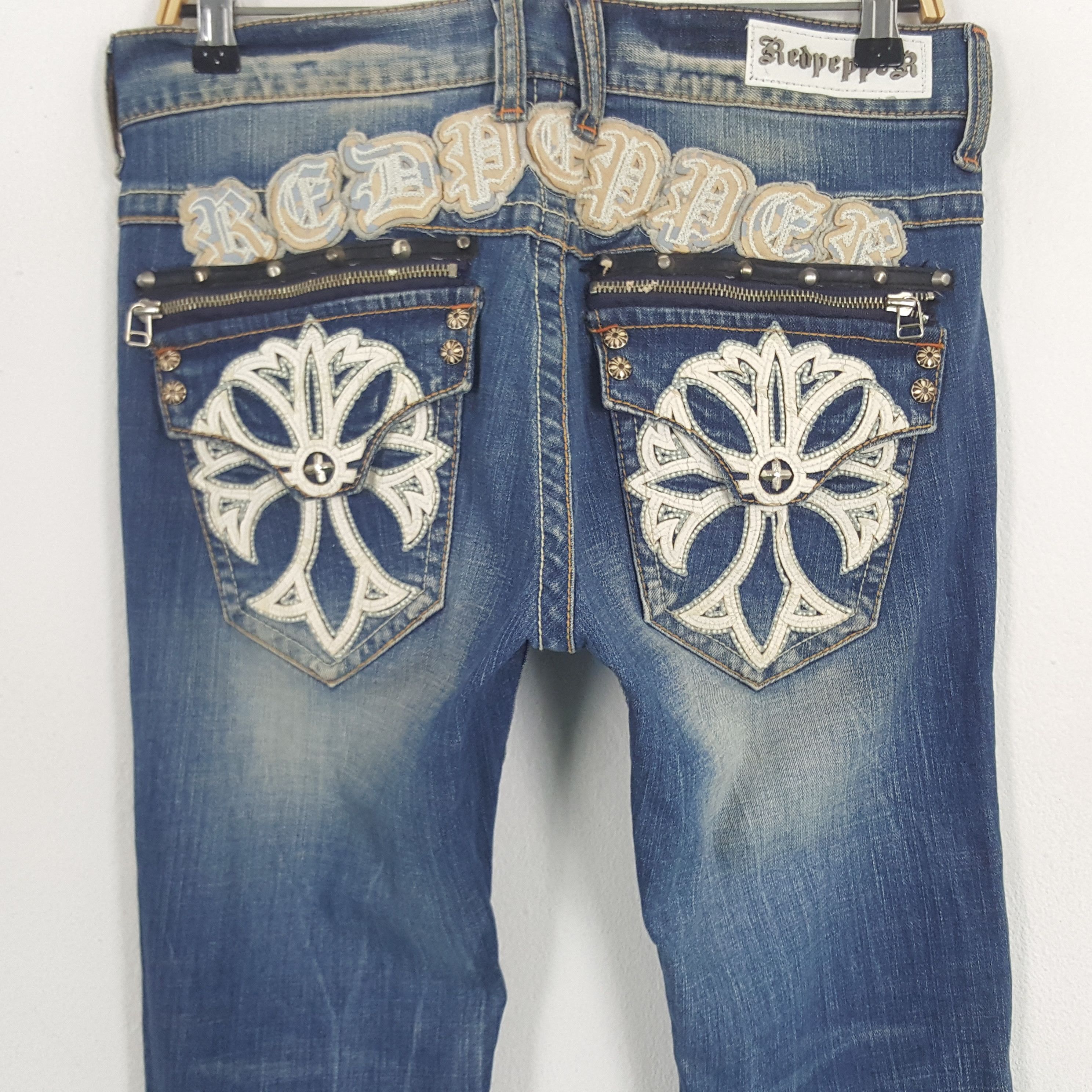Vintage Vintage Red Pepper Denim Jeans Size US 32 / EU 48 - 2 Thumbnail