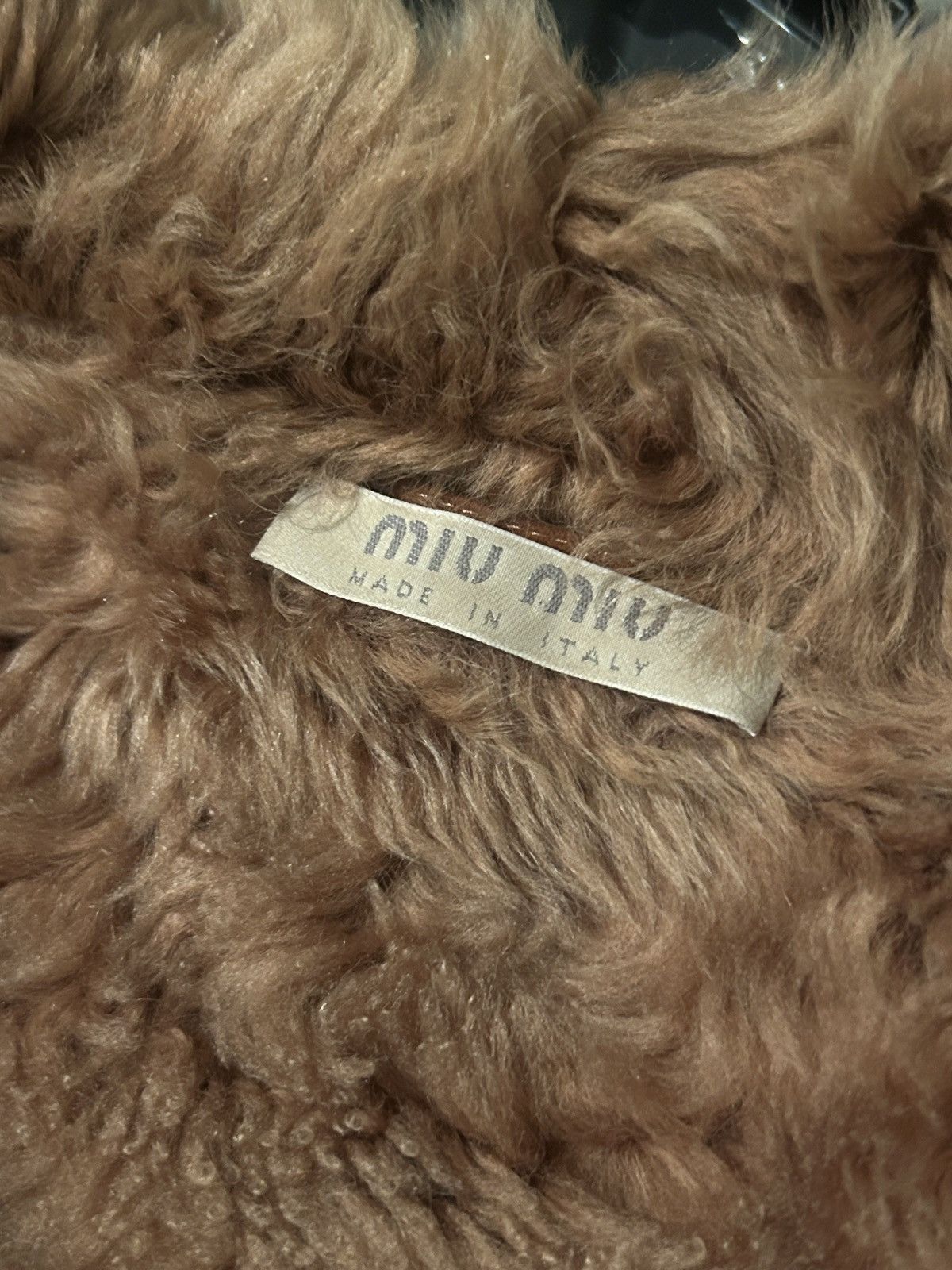 Miu Miu FW99 Suede Shearling Fur Aviator Jacket Size US S / EU 44-46 / 1 - 7 Thumbnail