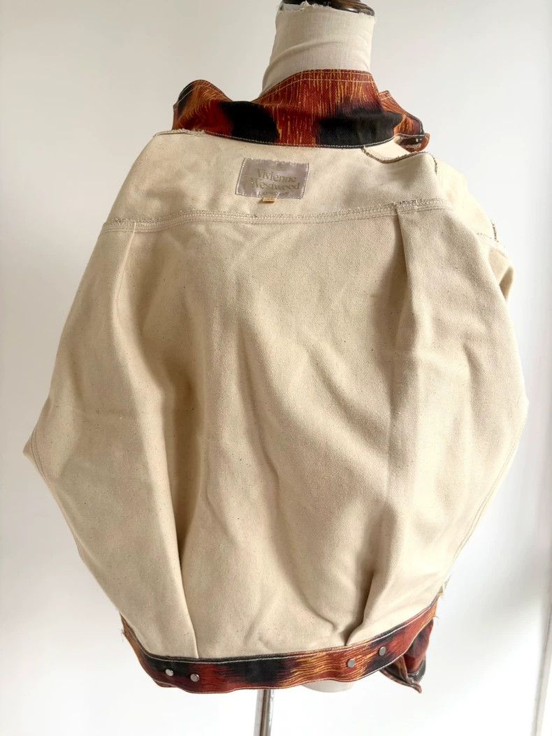 Vivienne Westwood Vivienne Westwood Used orange leopard print old gold tag g Size M / US 6-8 / IT 42-44 - 6 Thumbnail
