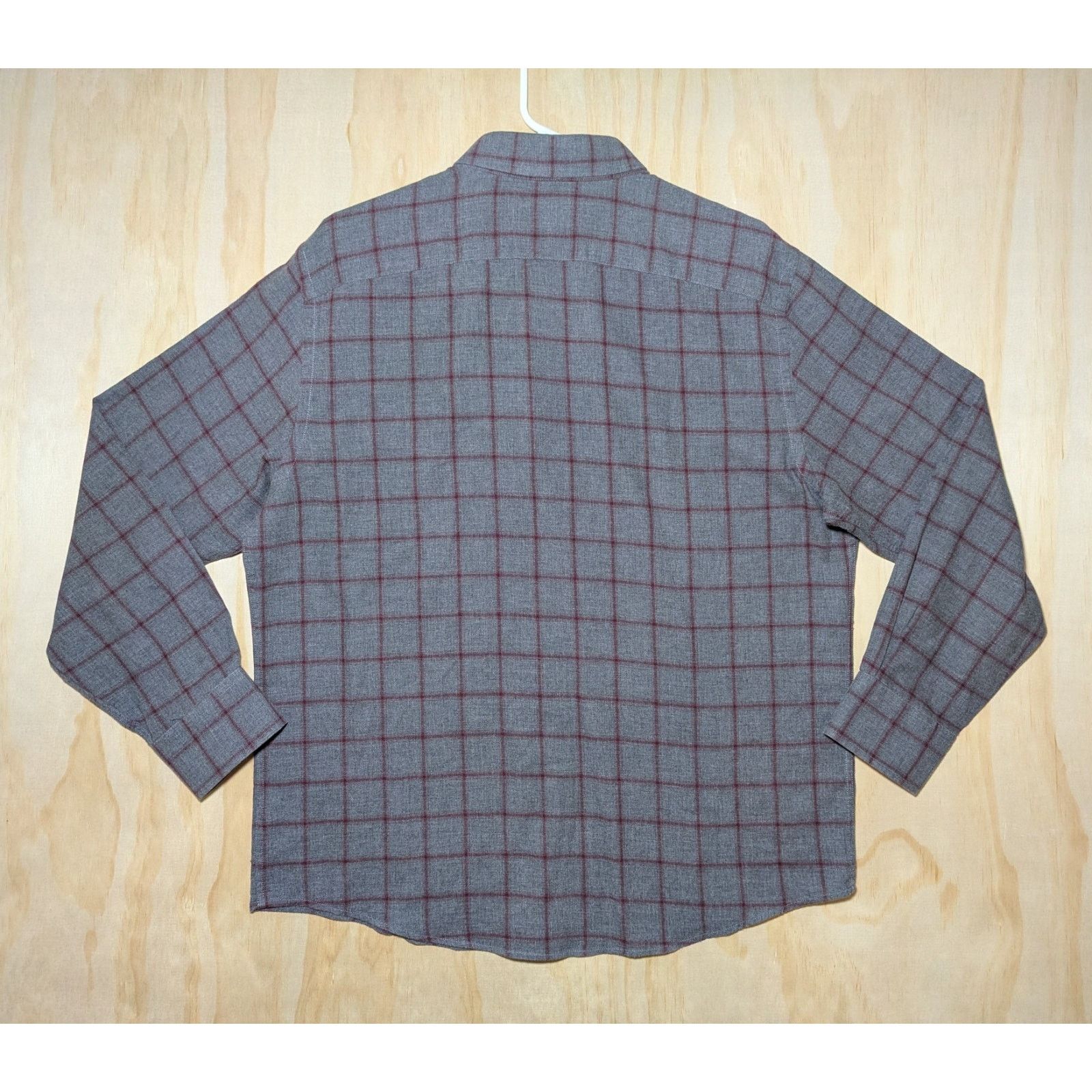 UNTUCKit UNTUCKit Men's Large Flannel Shirt Check Long Sleeve Button Size US L / EU 52-54 / 3 - 5 Thumbnail