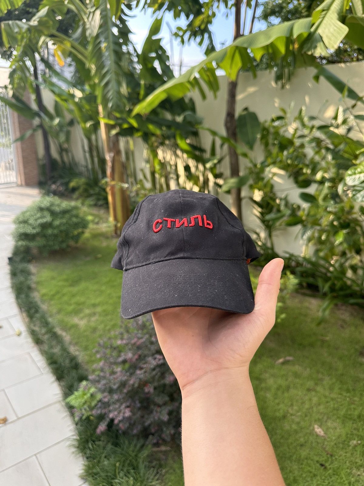 Heron Preston × Vintage HERON PRESTON VINTAGE BASIC LOGO RARE CAP Size ONE SIZE - 2 Thumbnail