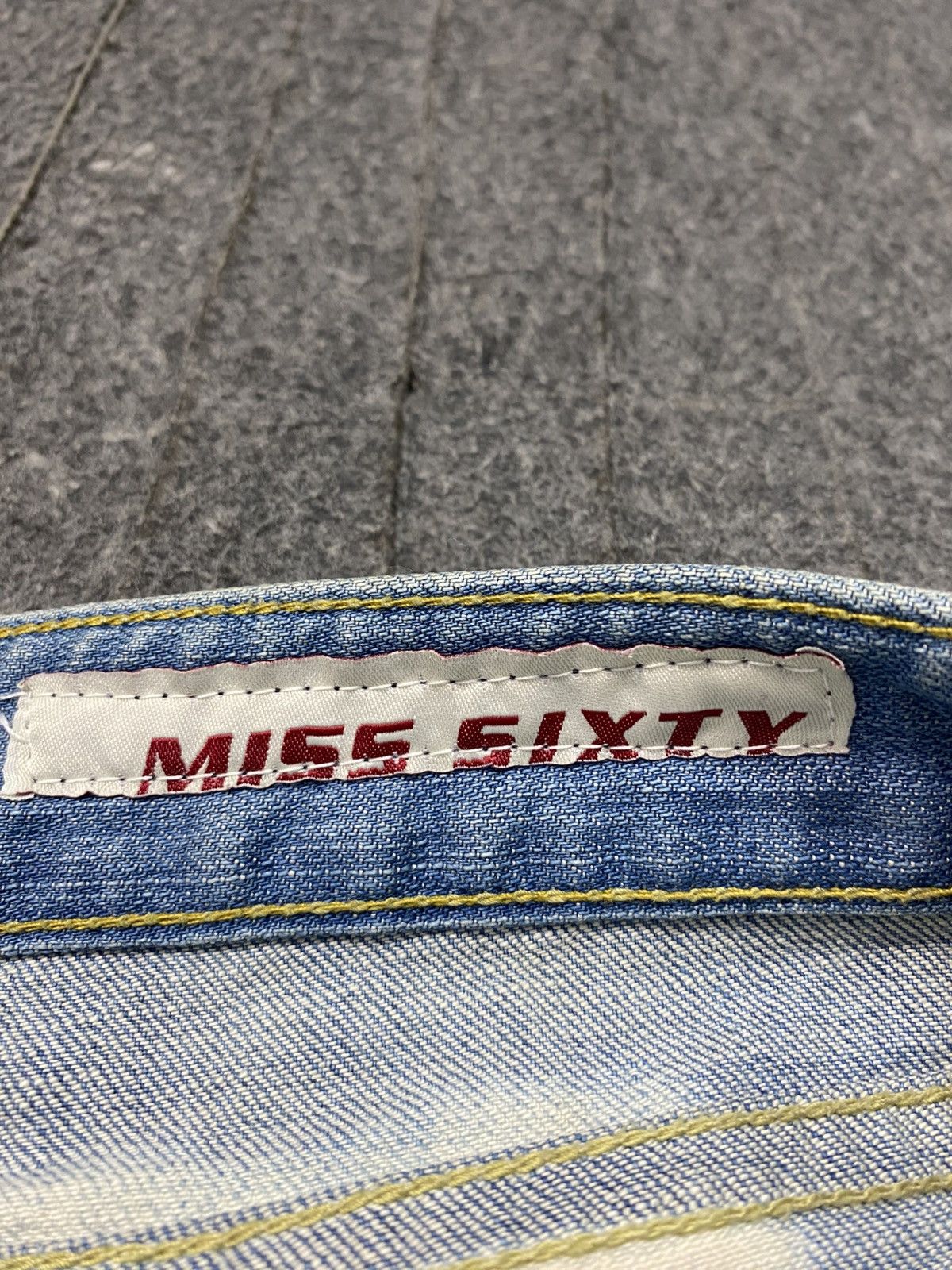 Miss Sixty Hype Miss Sixty Indigo Denim Jeans Slim Fit Size 28" / US 6 / IT 42 - 8 Thumbnail