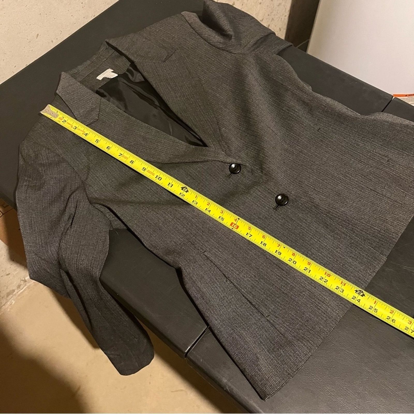 Apt. 9 Apt. 9 Size 8 Stretch Gray 2 Button Long Sleeve Blazer Size M / US 6-8 / IT 42-44 - 7 Thumbnail