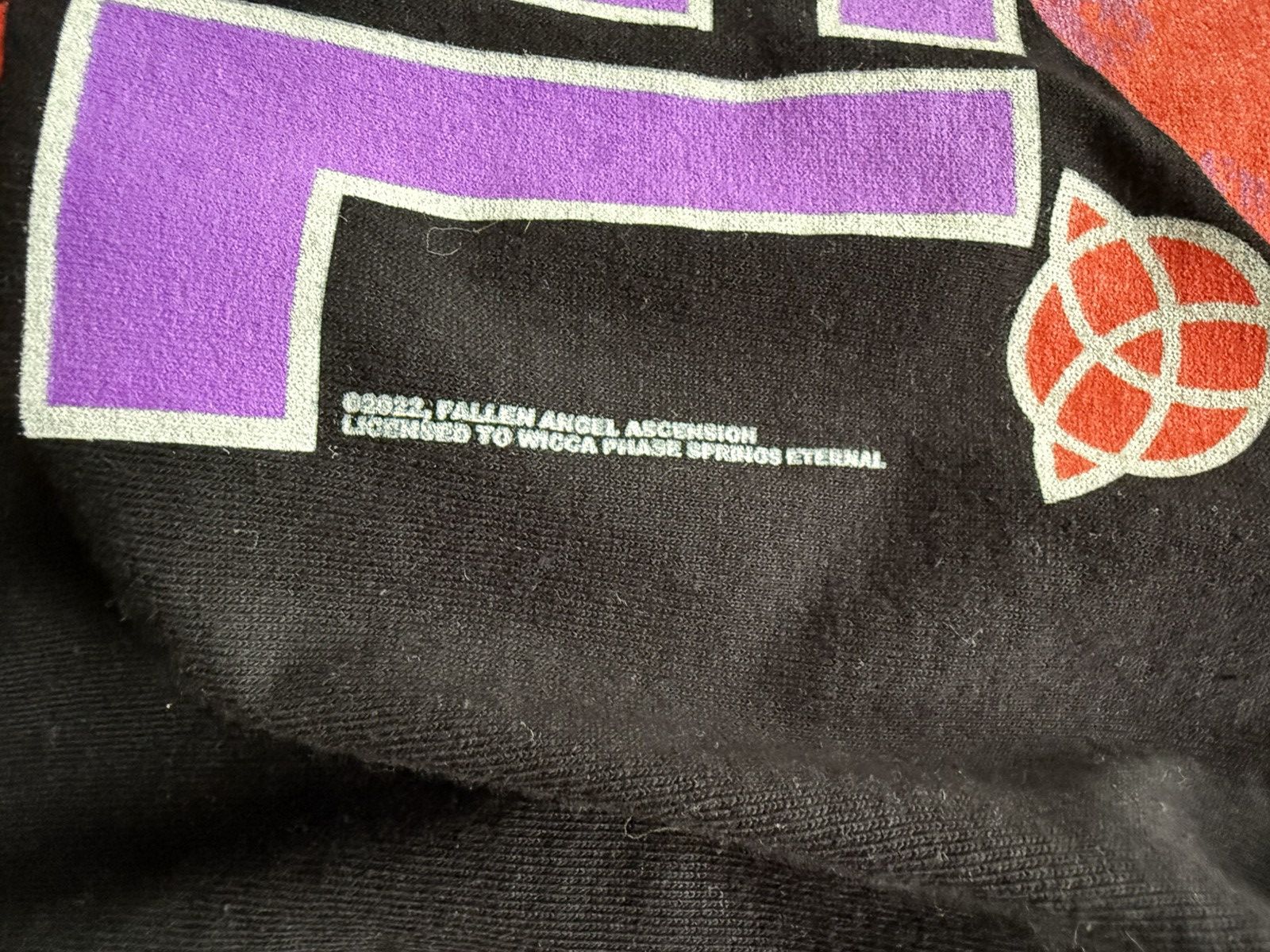 Copes × GOTHBOICLIQUE Wicca Phase Springs Eternal GBC Fallen Angel long sleeve tee Size US L / EU 52-54 / 3 - 7 Thumbnail