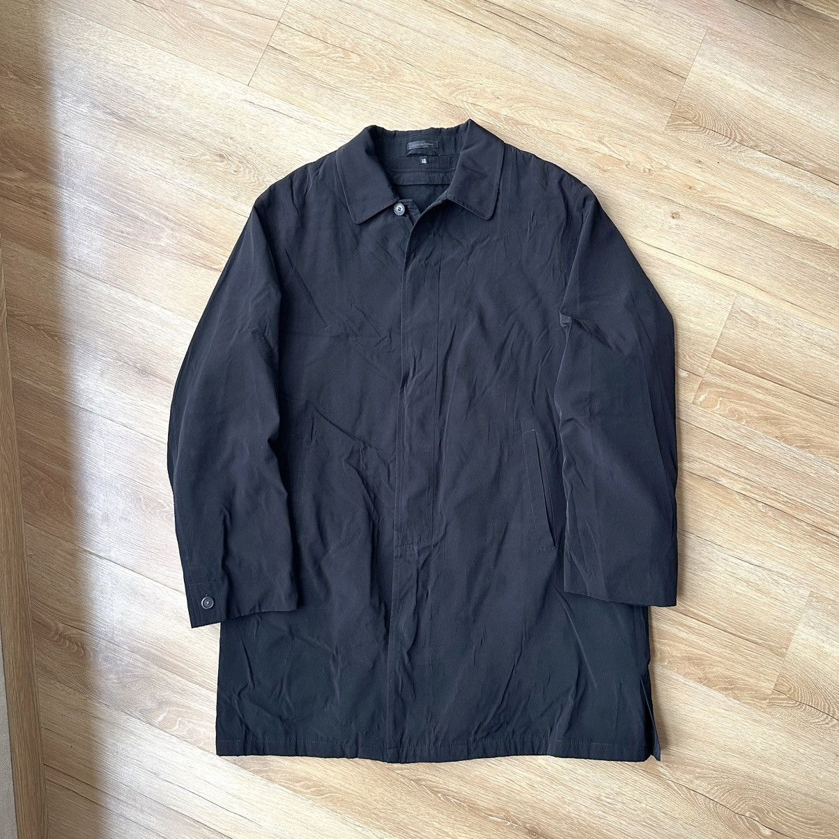 Calvin Klein Vintage Calvin Klein Nylon Matrix Trench Coat Mac Jacket Size US L / EU 52-54 / 3 - 4 Thumbnail