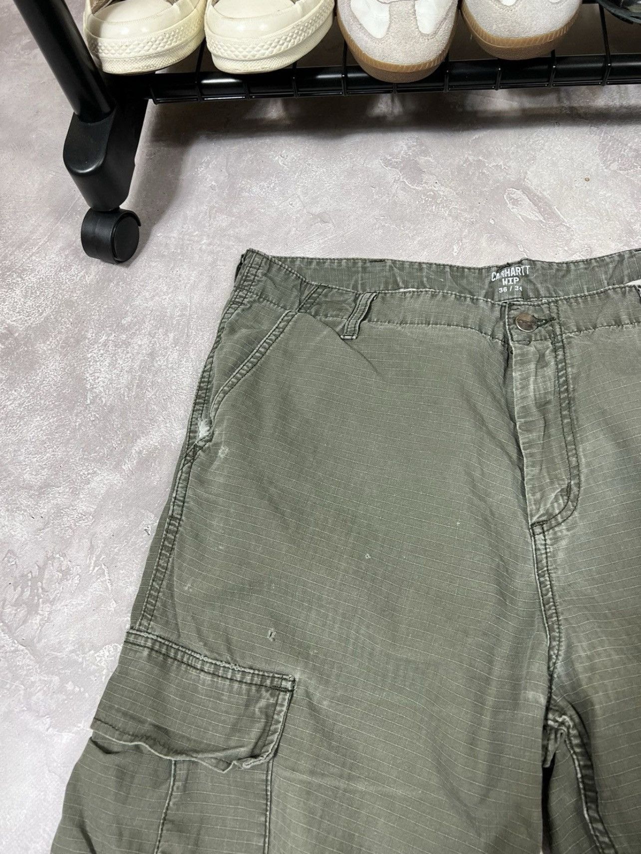 Vintage Carhartt Distressed Cargo Pants