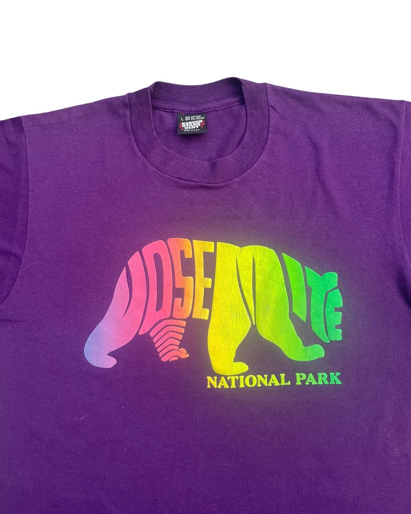 Vintage Vintage Yosemite National Park Tshirt Size US M / EU 48-50 / 2 - 3 Thumbnail