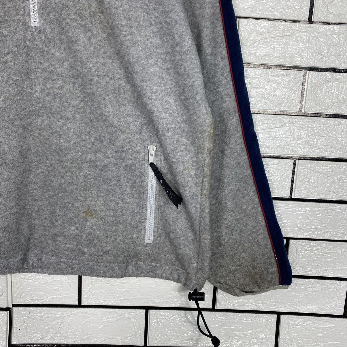 Japanese Brand Half Zipper Sweatshirt Bitch Skateboards Big Logo Size US L / EU 52-54 / 3 - 6 Thumbnail