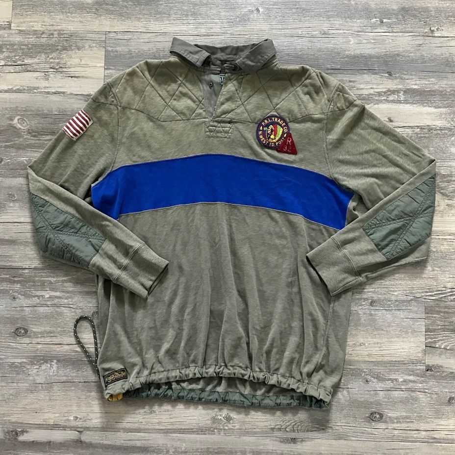 Polo Ralph Lauren Vintage Polo Ralph Lauren PRL Trade Co Native American Rugby Size US XXL / EU 58 / 5 - 1 Thumbnail
