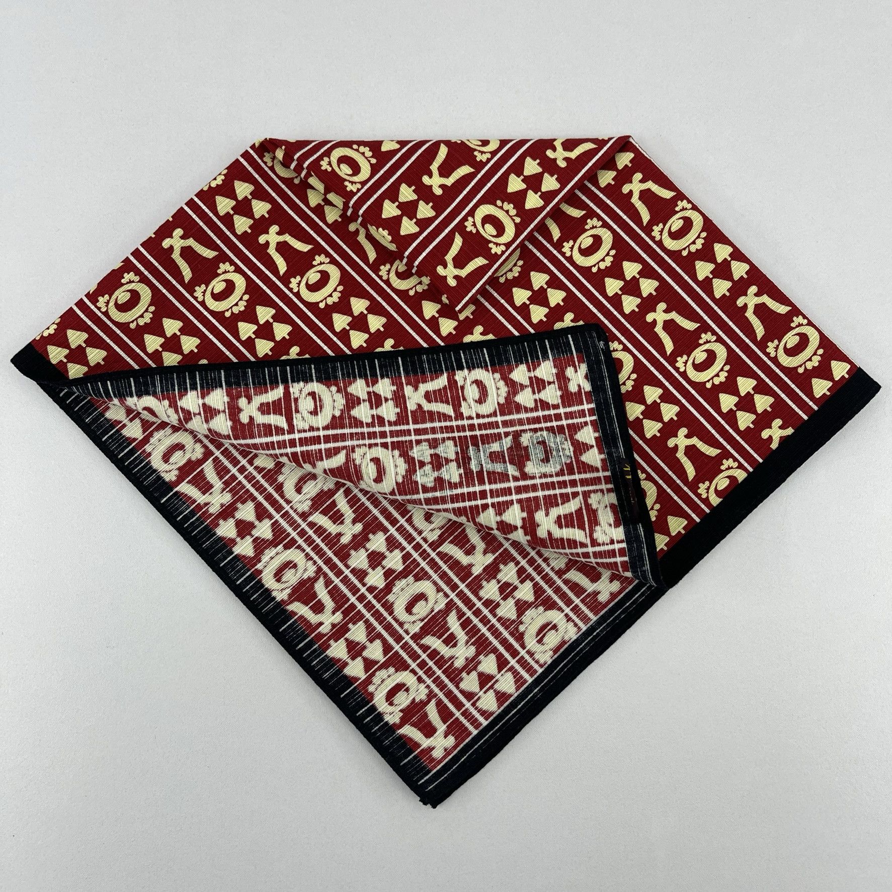 Japanese Brand × Vintage Vintage Japanese Furoshiki Handkerchief Wrap Gift - 5056 Size ONE SIZE - 10 Thumbnail