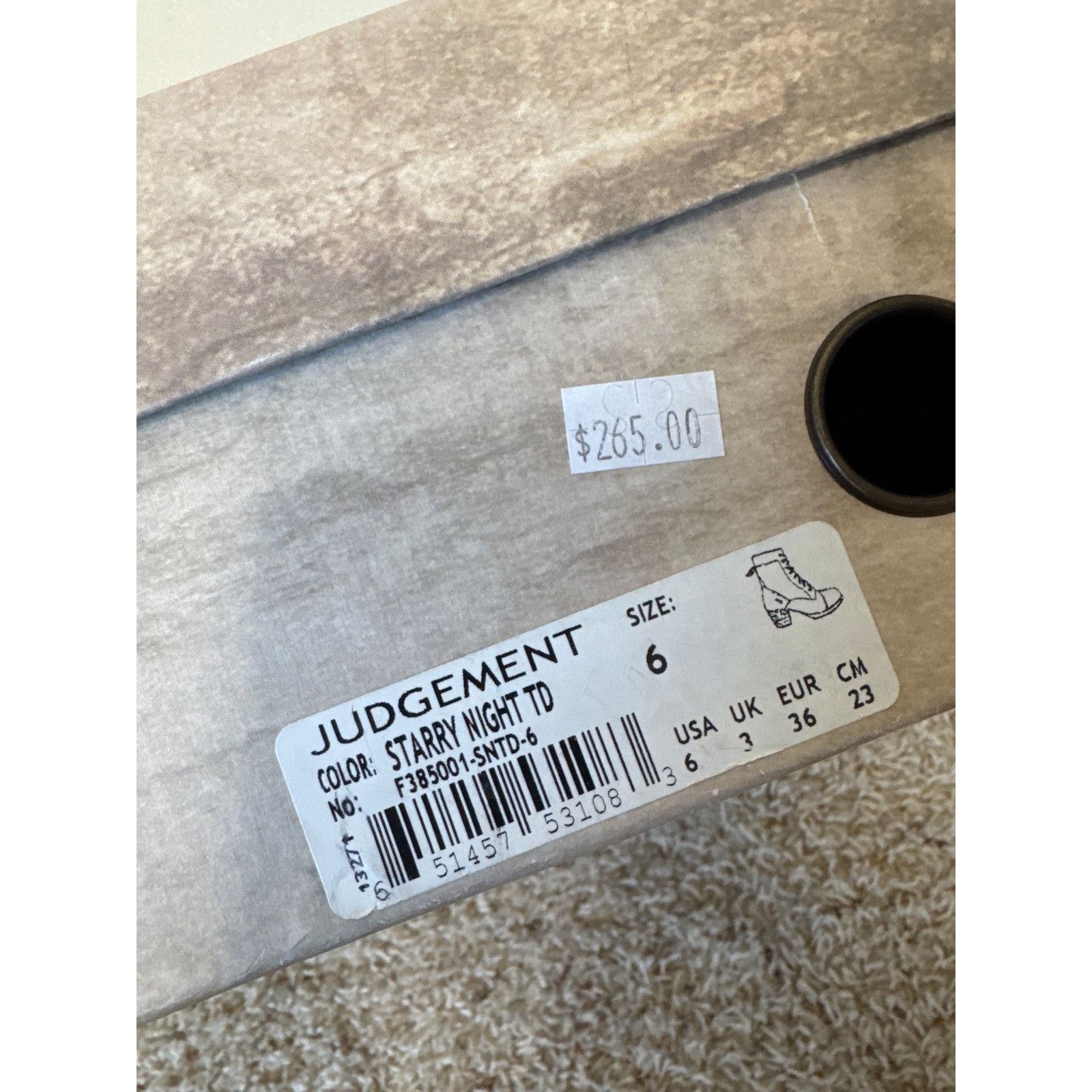 Bed Stu BED STU Judgement Boot Starry Night TD Ombre Block Heel Size US 6 / IT 36 - 11 Thumbnail
