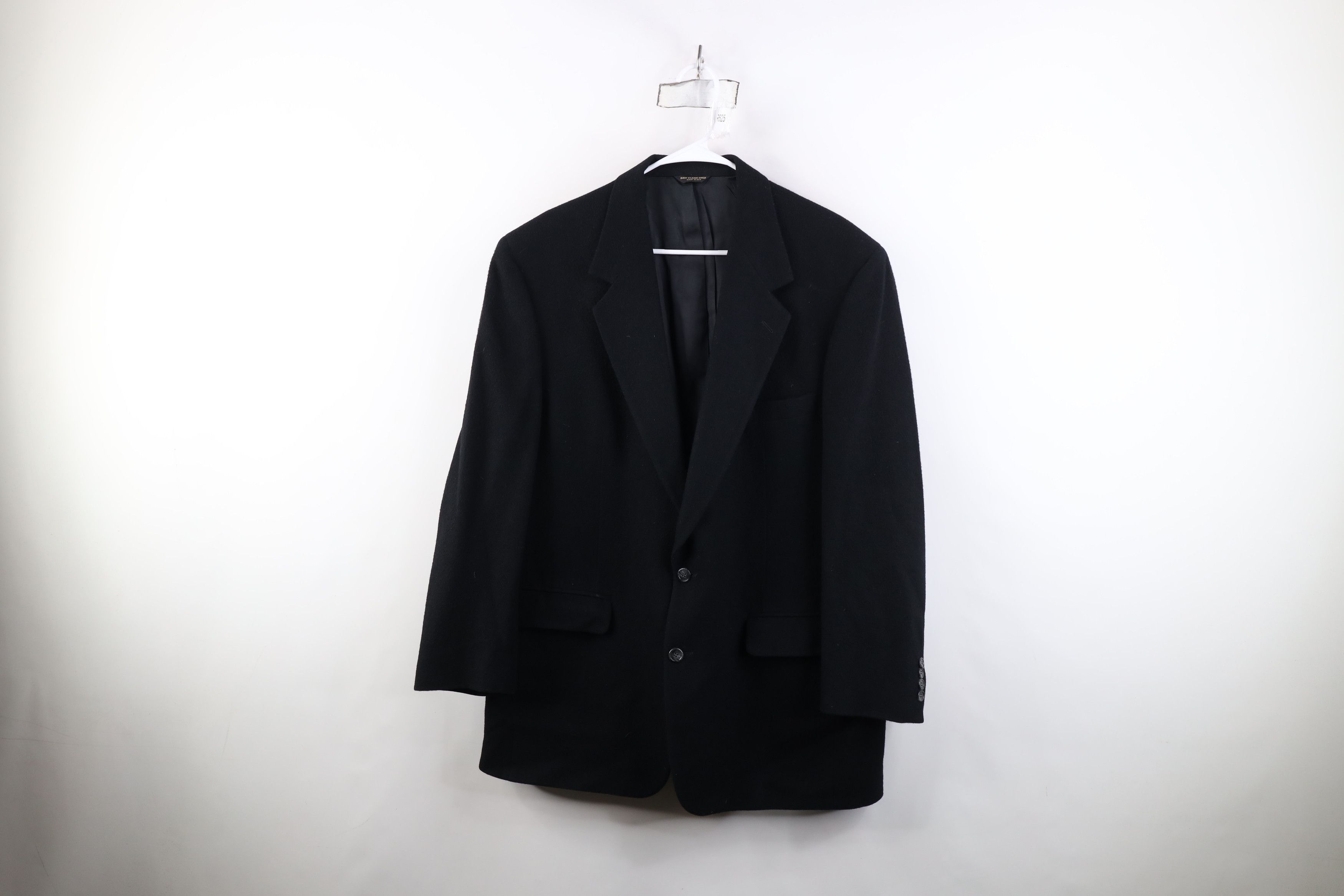 Vintage Vintage 90s Streetwear 2 Button Suit Blazer Jacket Black USA Size US XXL / EU 58 / 5 - 1 Thumbnail