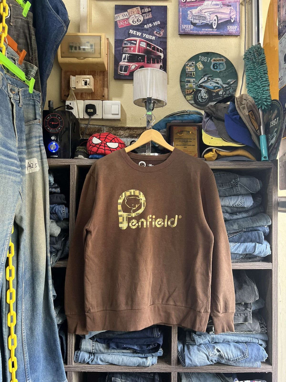 Penfield 🔥Penfield Big Logo Crewneck Sweatshirt Size US M / EU 48-50 / 2 - 1 Thumbnail