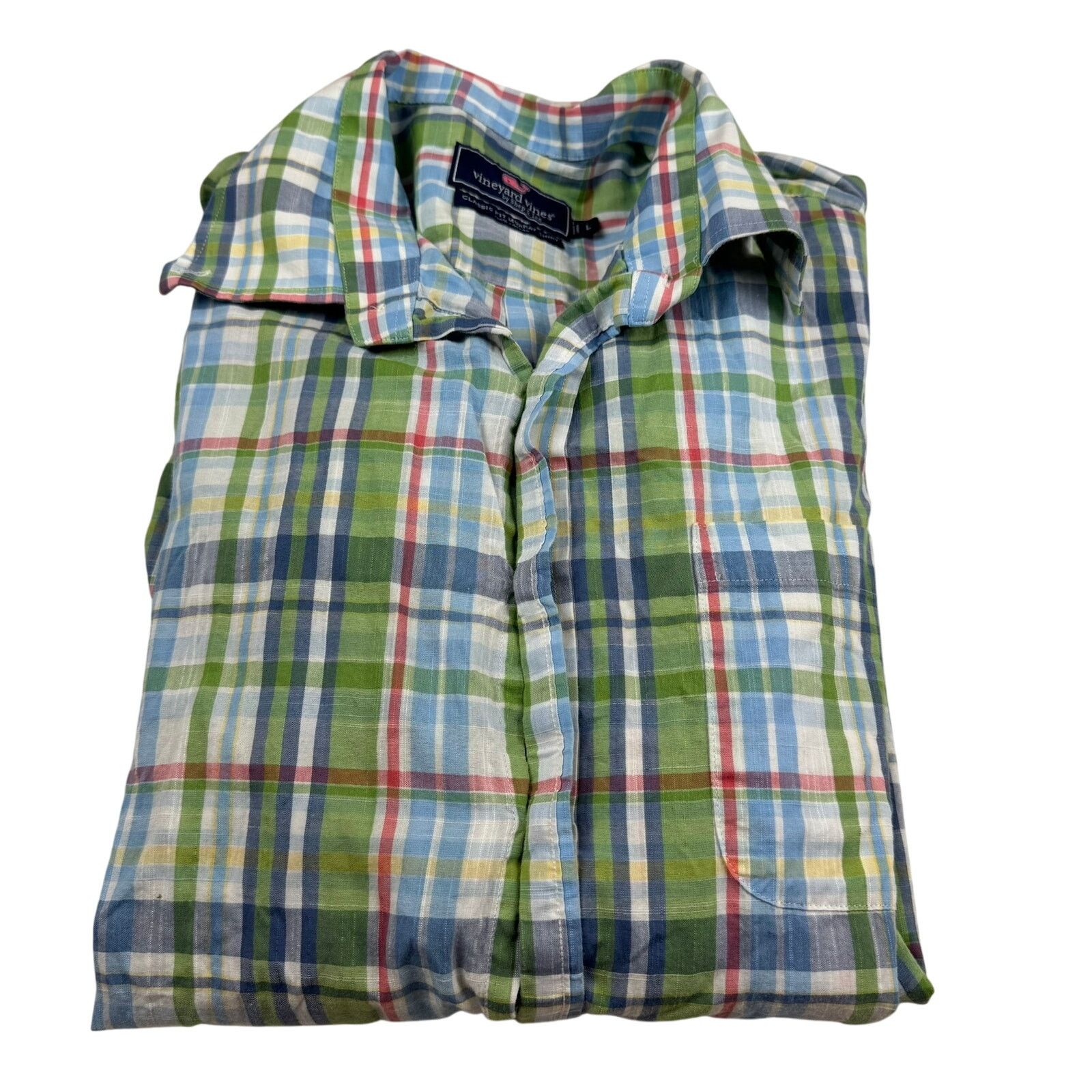 Vineyard Vines Vineyard Vines Murray Shirt - Size Large - Great Condition! Size US L / EU 52-54 / 3 - 1 Thumbnail