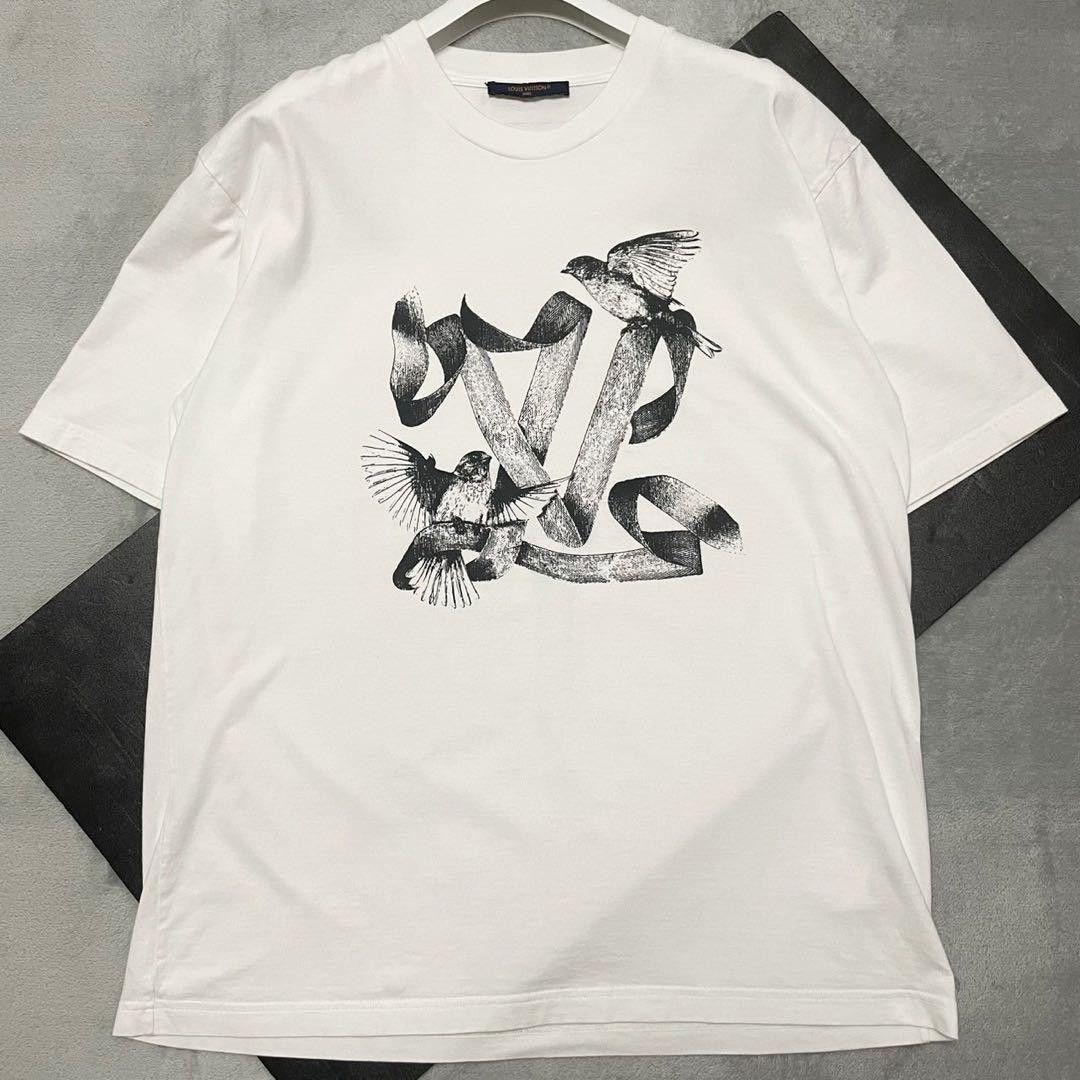Louis Vuitton White Barcode Logo Tee – Savonches