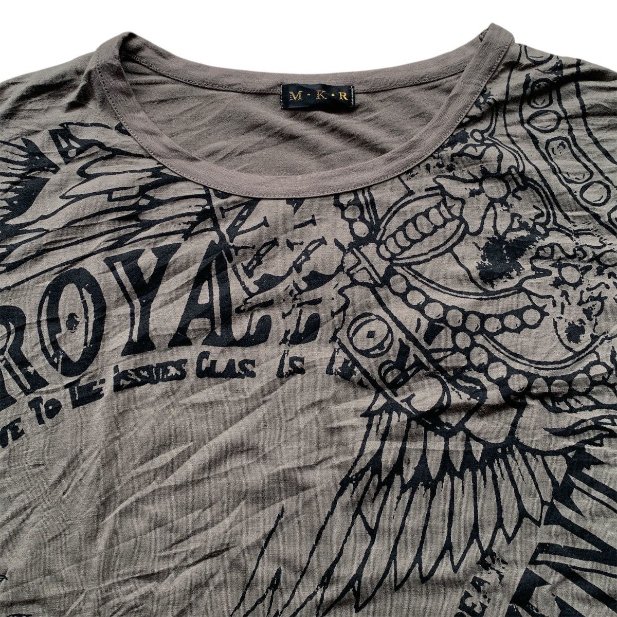 14th Addiction 2000’s M.K.R Poem Gothic Vkei Style Longsleeve Tshirt Size US M / EU 48-50 / 2 - 3 Thumbnail