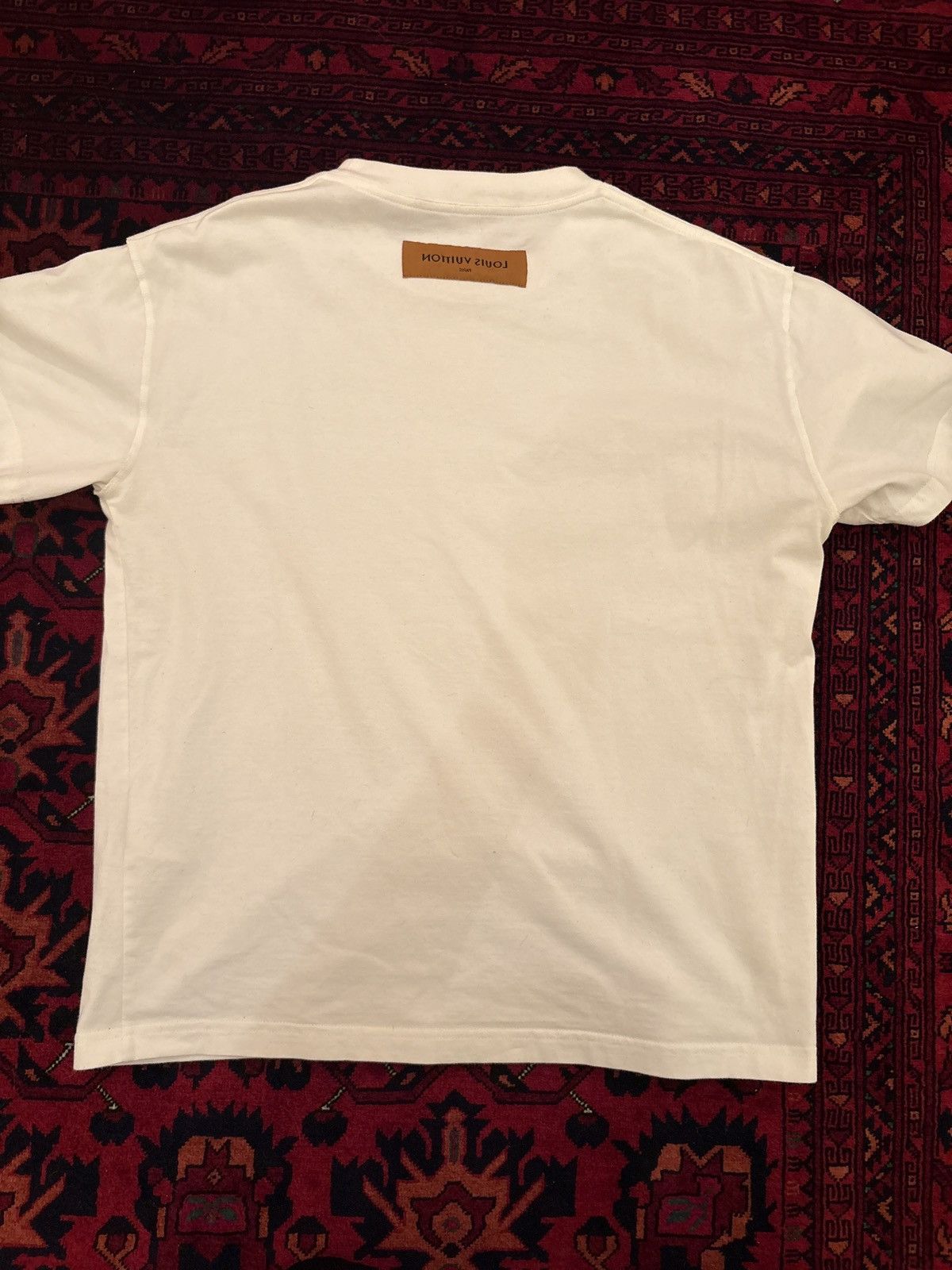 Louis Vuitton Louis vuitton Logo White T shirt Size US XS / EU 42 / 0 - 2 Thumbnail