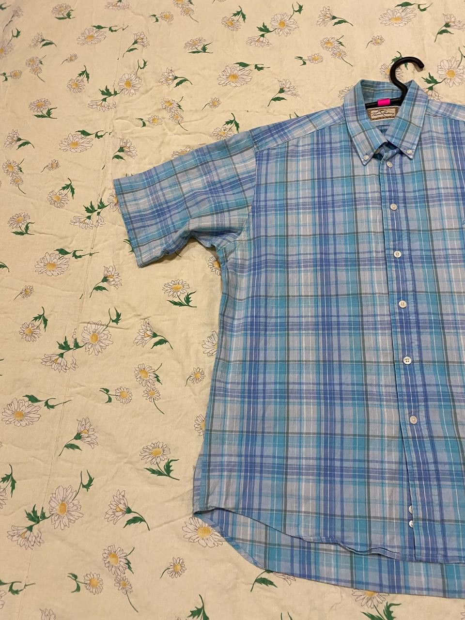 Burberry Burberry London Long Shirt Men's Check Plaid Size US L / EU 52-54 / 3 - 4 Thumbnail