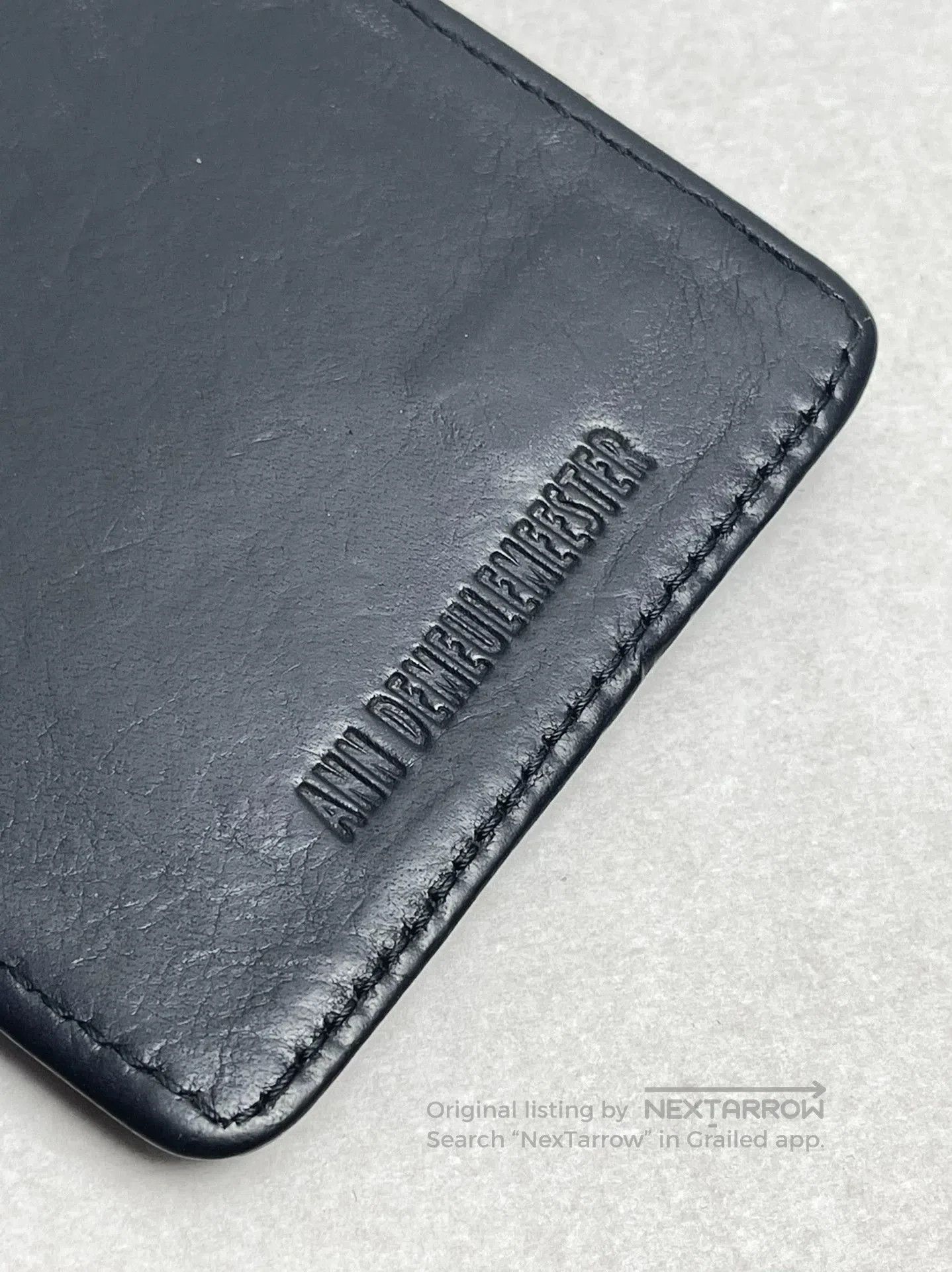 Ann Demeulemeester Ann Demeulemeester Leather Coin Purse. Size ONE SIZE - 4 Thumbnail
