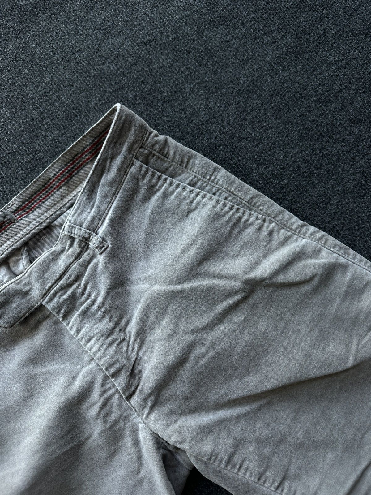 Eleventy 🚨 ELEVENTY GRAY MEN UNISEX PANTS SOFT LUXURY OLD MONEY Size US 29 - 8 Thumbnail