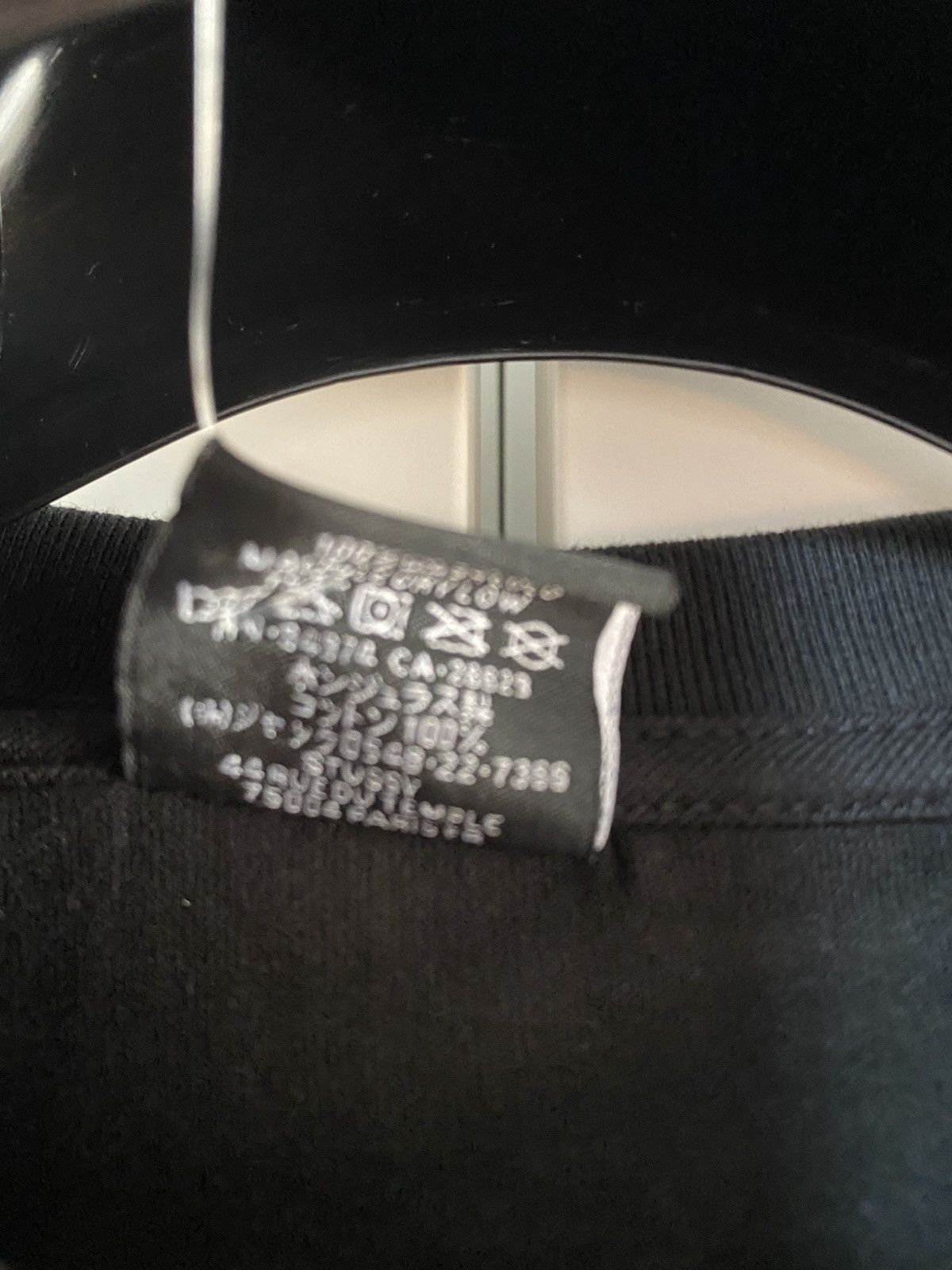 Stussy Stüssy Plus Size M black print T-shirt, new with tag Size US M / EU 48-50 / 2 - 4 Thumbnail