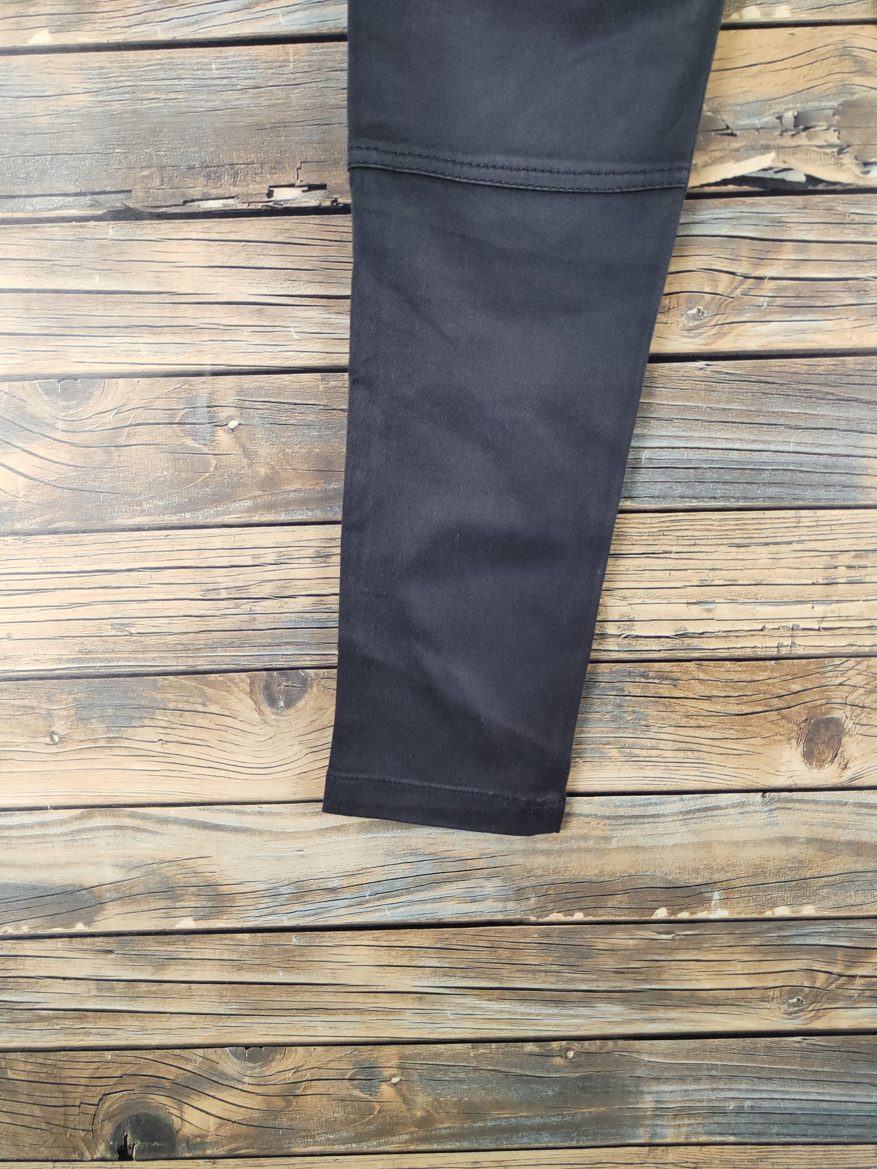 Japanese Brand DL Des Pres Black Multipocket Cargo Pants #2421 Size 26" / US 2 / IT 38 - 9 Thumbnail